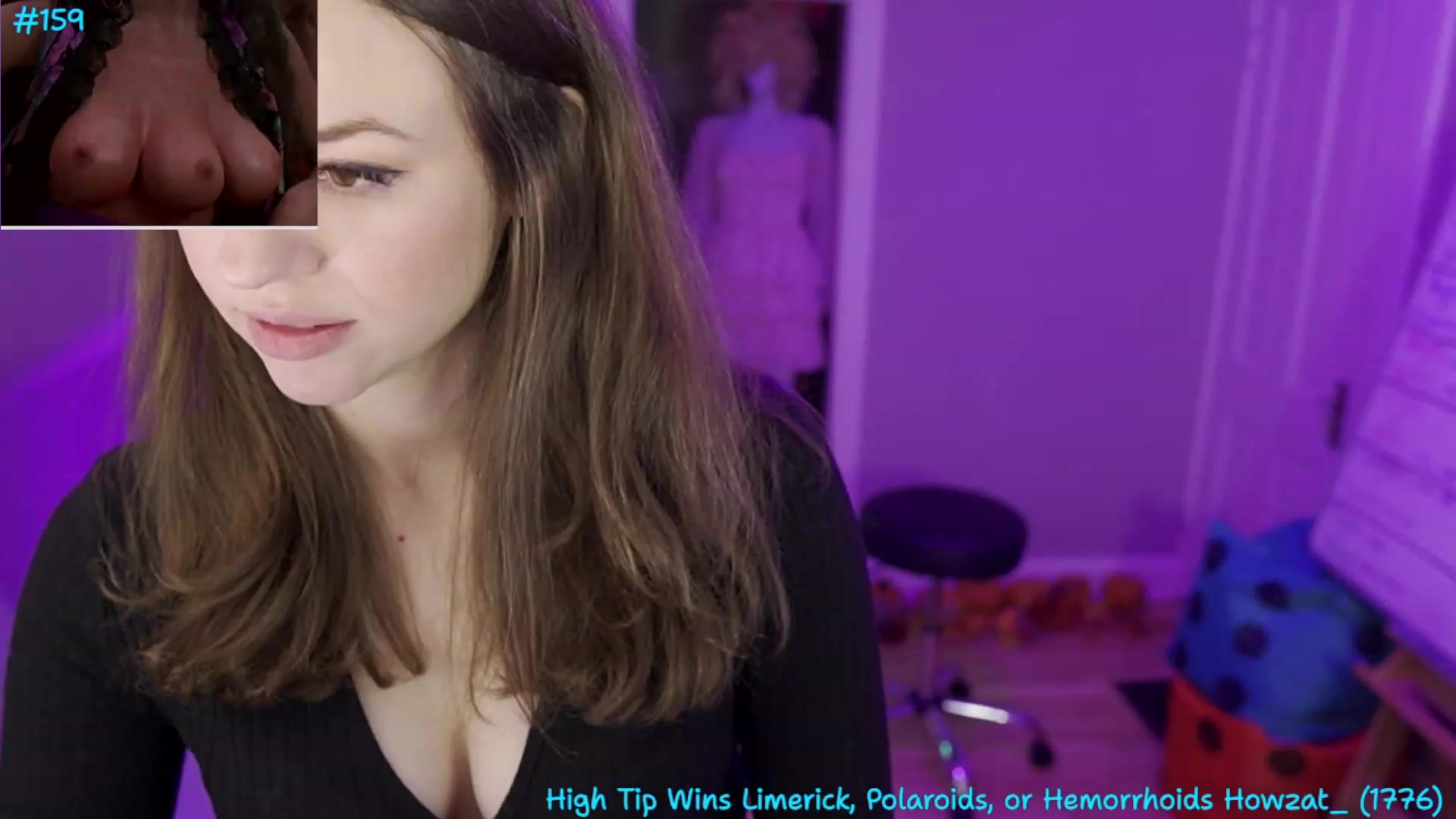 Gallery image thumbnail from SophiesBobs's myfreecams stream on, 11/18/2023, 06:38 image 16 of 20