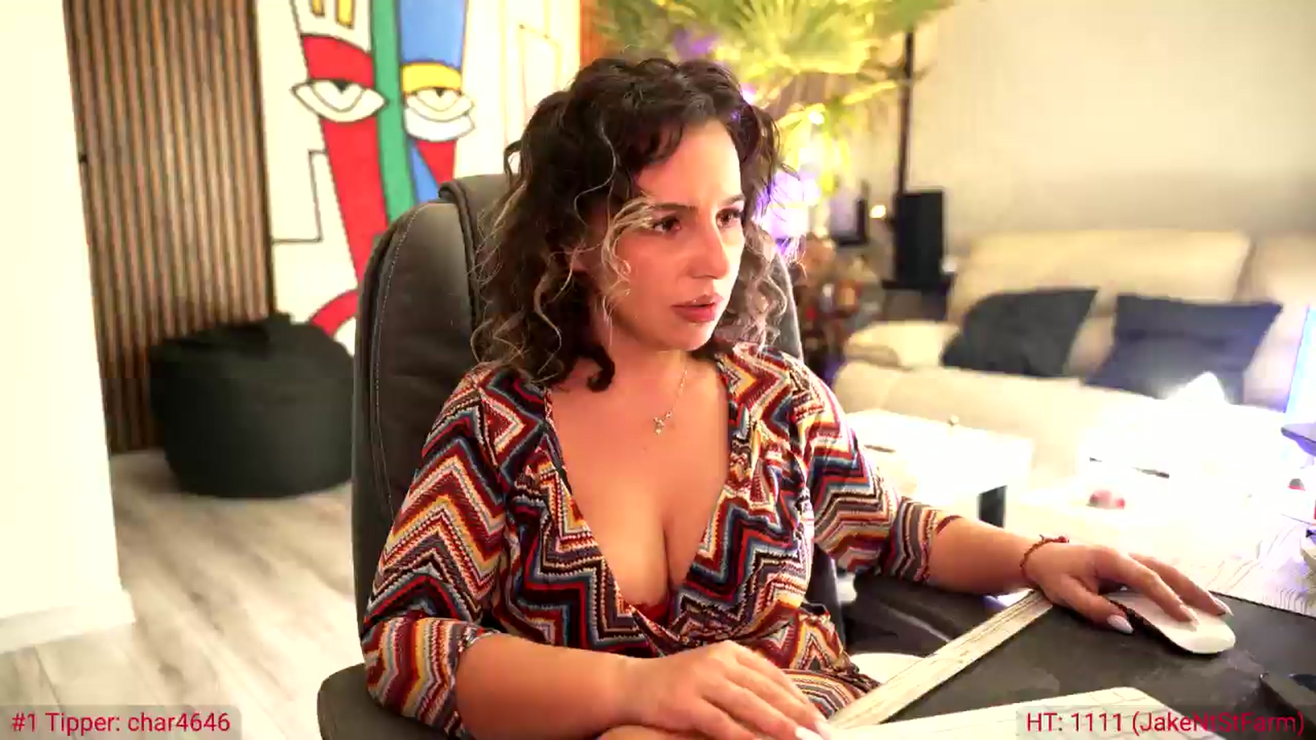 Gallery image thumbnail from SoulVibe's myfreecams stream on, 06/07/2024, 07:33 image 14 of 20