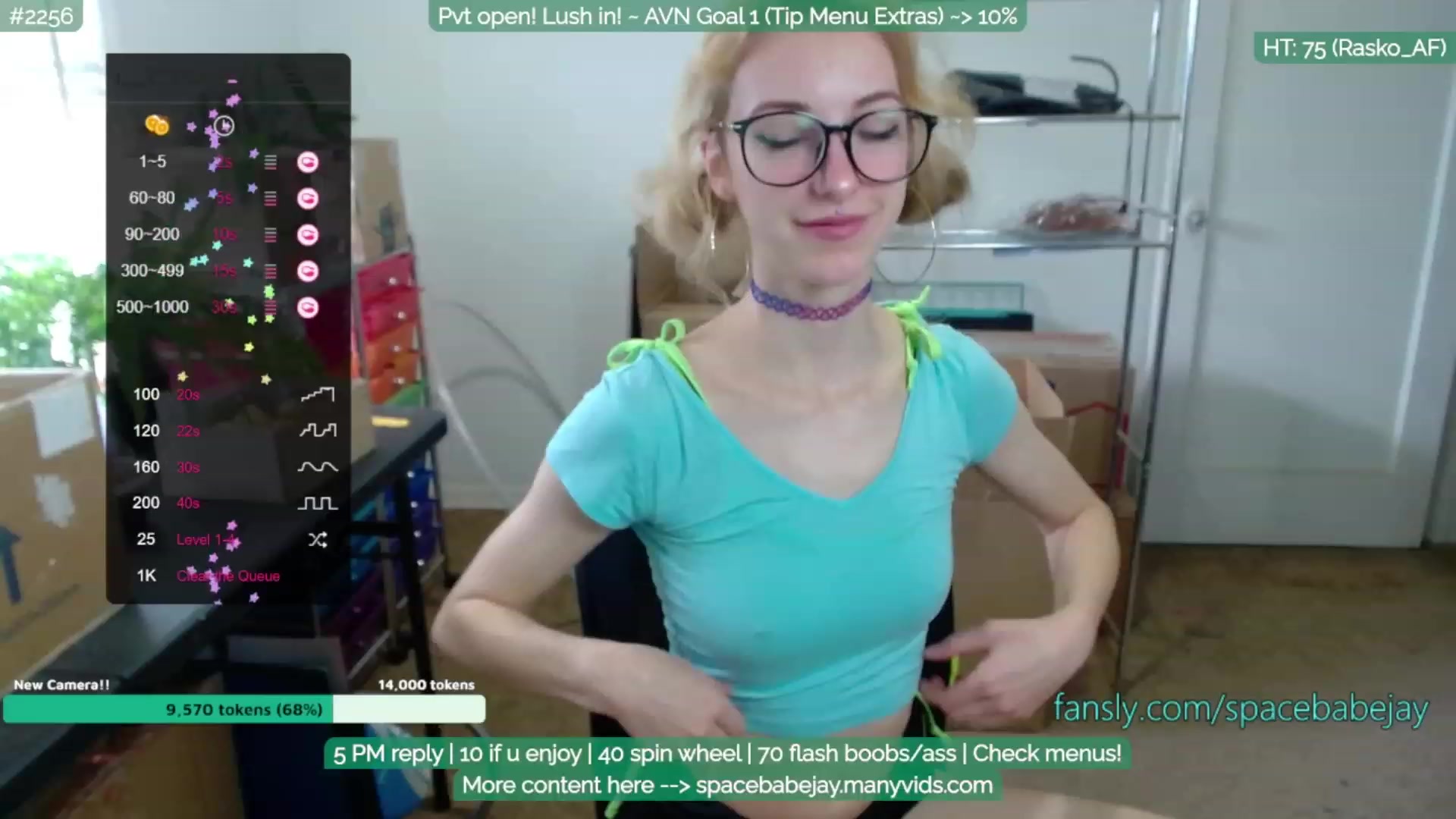 Gallery image thumbnail from Spacebabejay's myfreecams stream on, 11/23/2022, 15:51 image 17 of 20