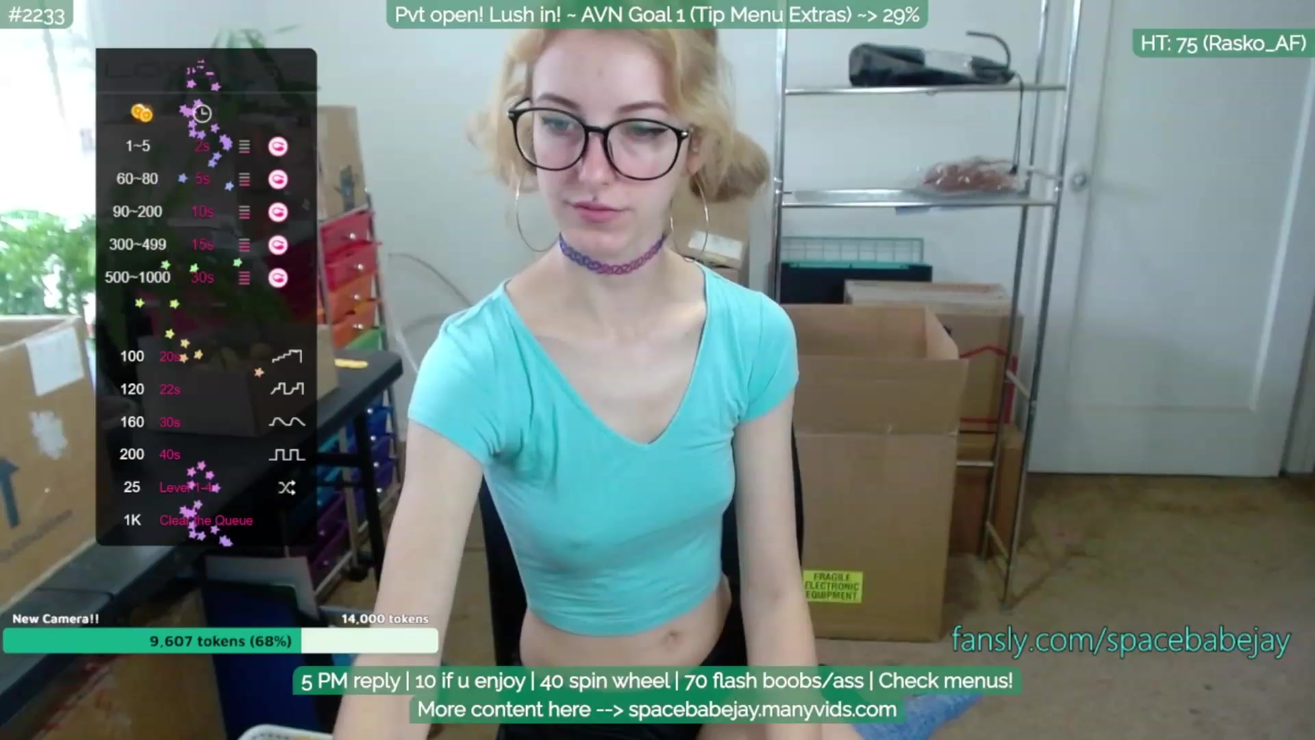 Gallery image thumbnail from Spacebabejay's myfreecams stream on, 11/23/2022, 16:59 image 9 of 20
