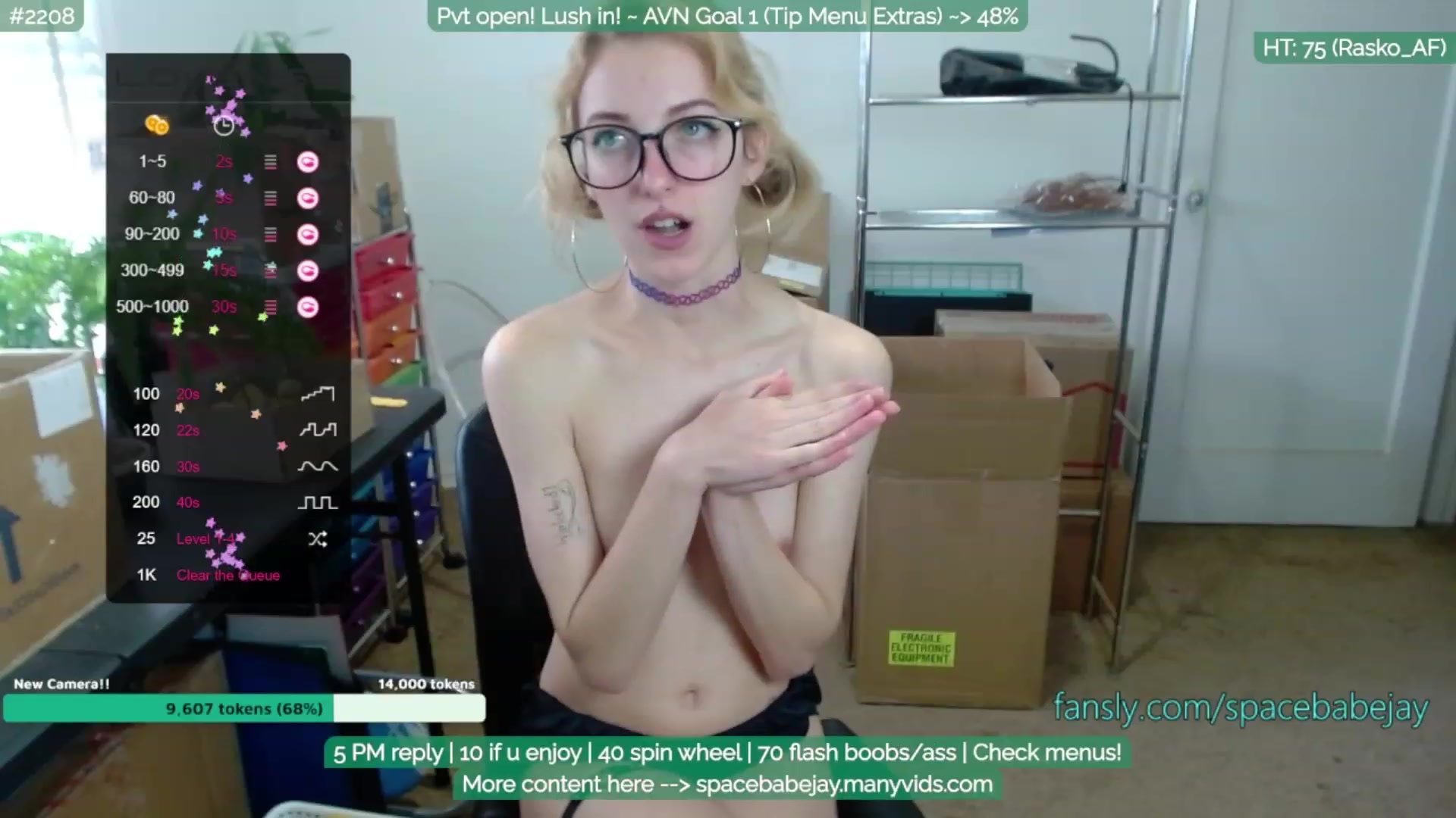 Gallery image thumbnail from Spacebabejay's myfreecams stream on, 11/23/2022, 16:59 image 20 of 20