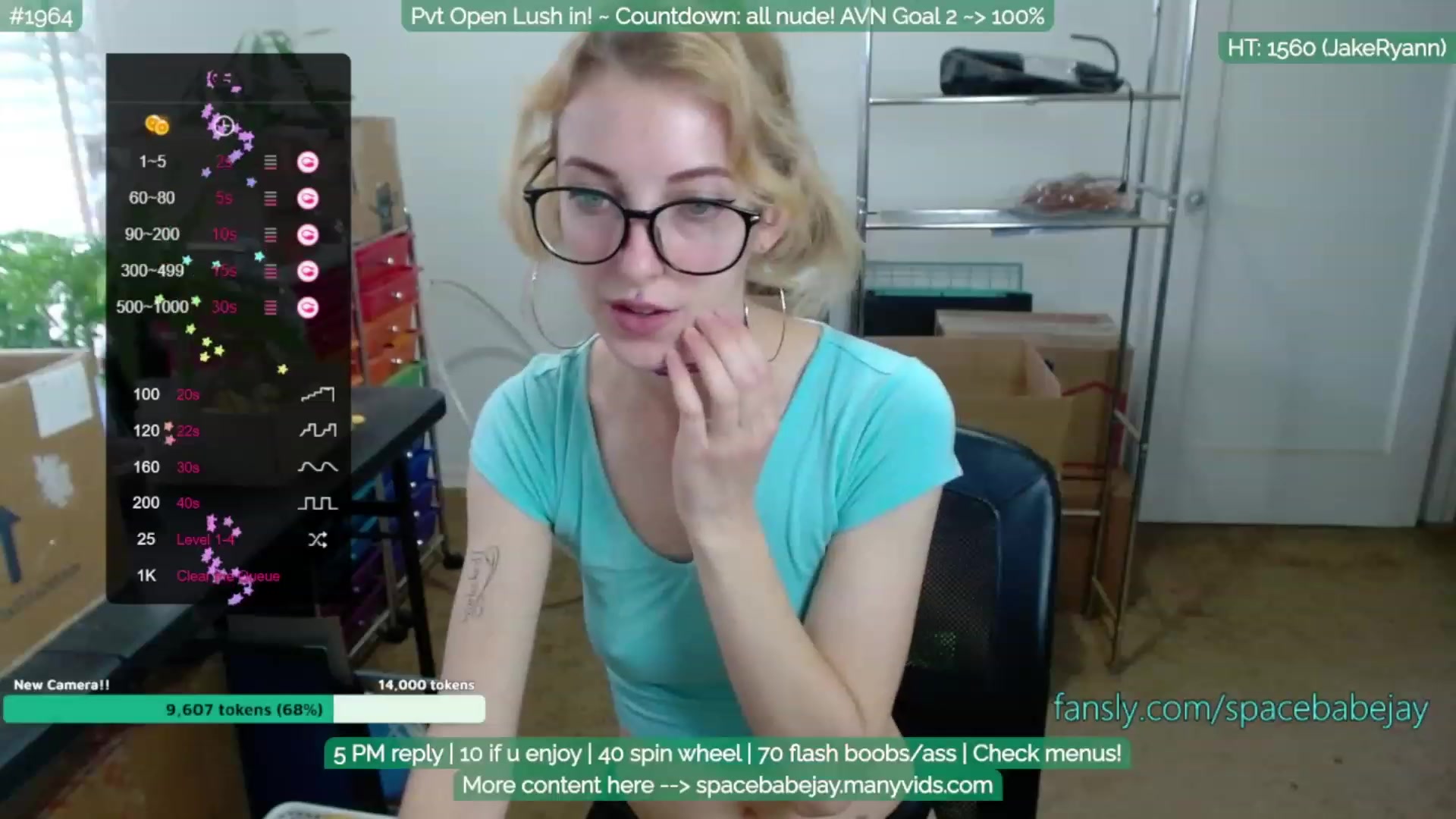 Gallery image thumbnail from Spacebabejay's myfreecams stream on, 11/23/2022, 18:25 image 20 of 20