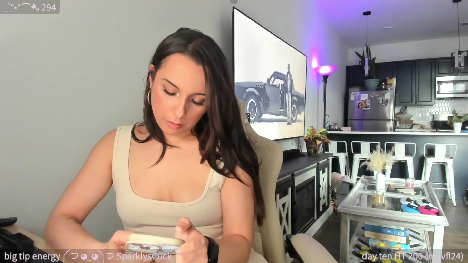 Gallery image thumbnail from SparklySays's myfreecams stream on, 04/10/2025, 19:44 image 11 of 20