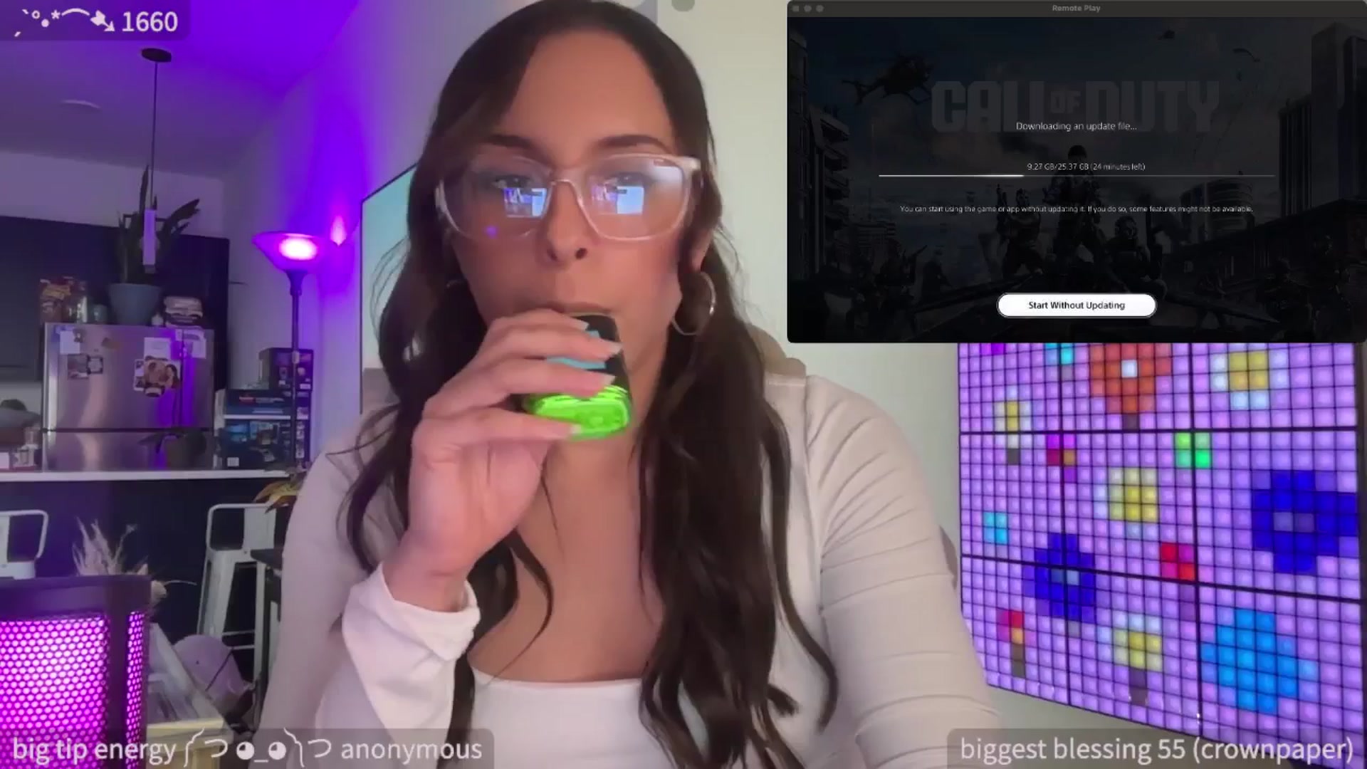Gallery image thumbnail from SparklySays's myfreecams stream on, 05/29/2025, 19:24 image 8 of 20