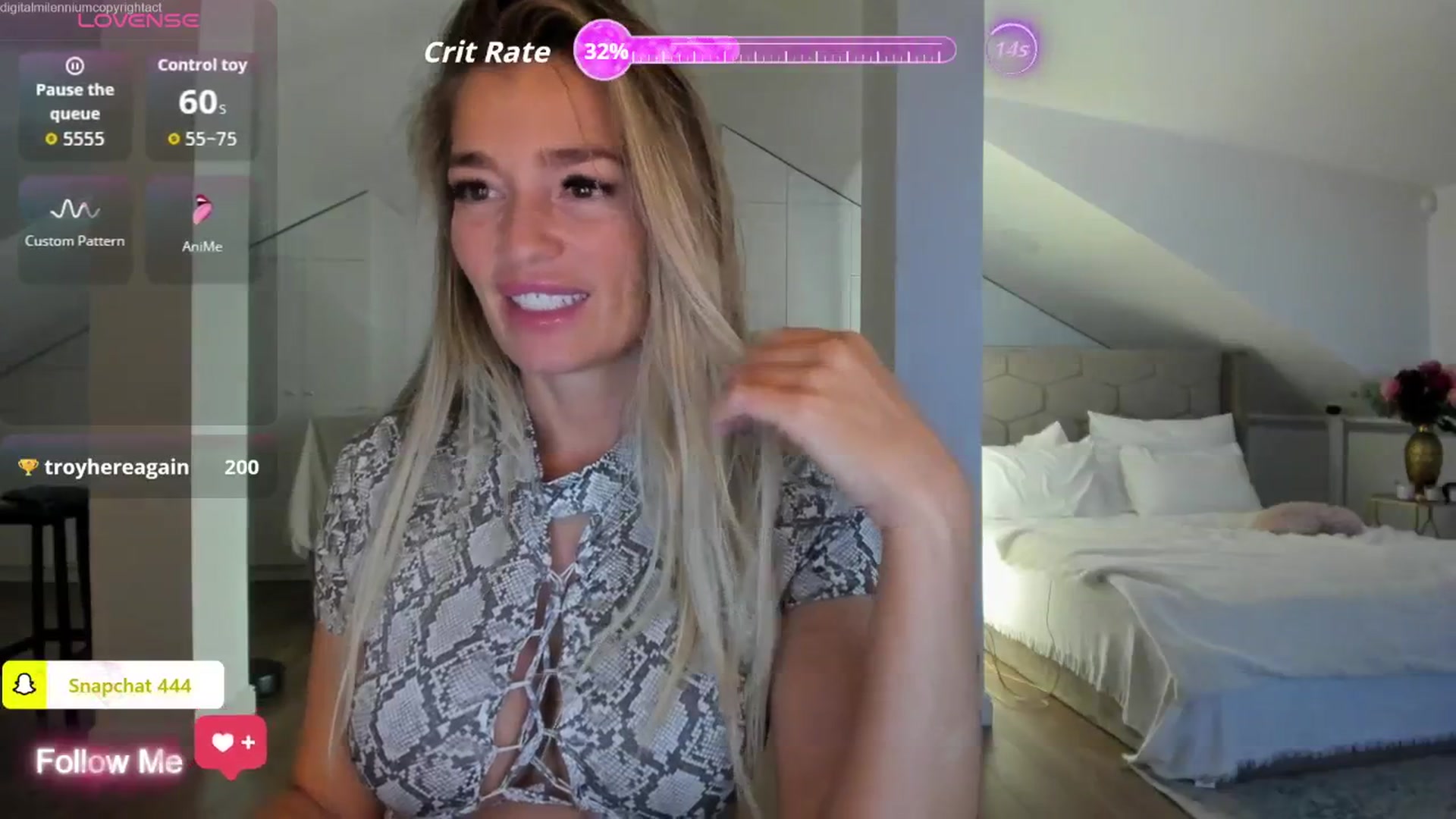 Gallery image thumbnail from Spicyqueen87's myfreecams stream on, 02/26/2026, 24:00 image 12 of 20