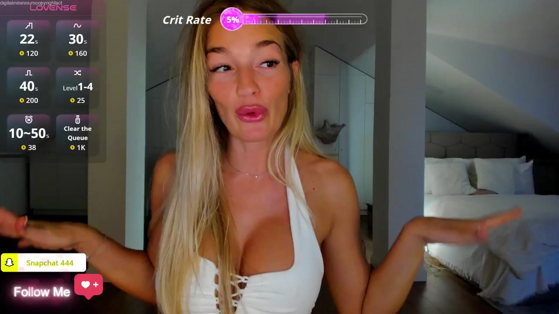 Gallery image thumbnail from Spicyqueen87's myfreecams stream on, 04/20/2026, 22:46 image 8 of 20
