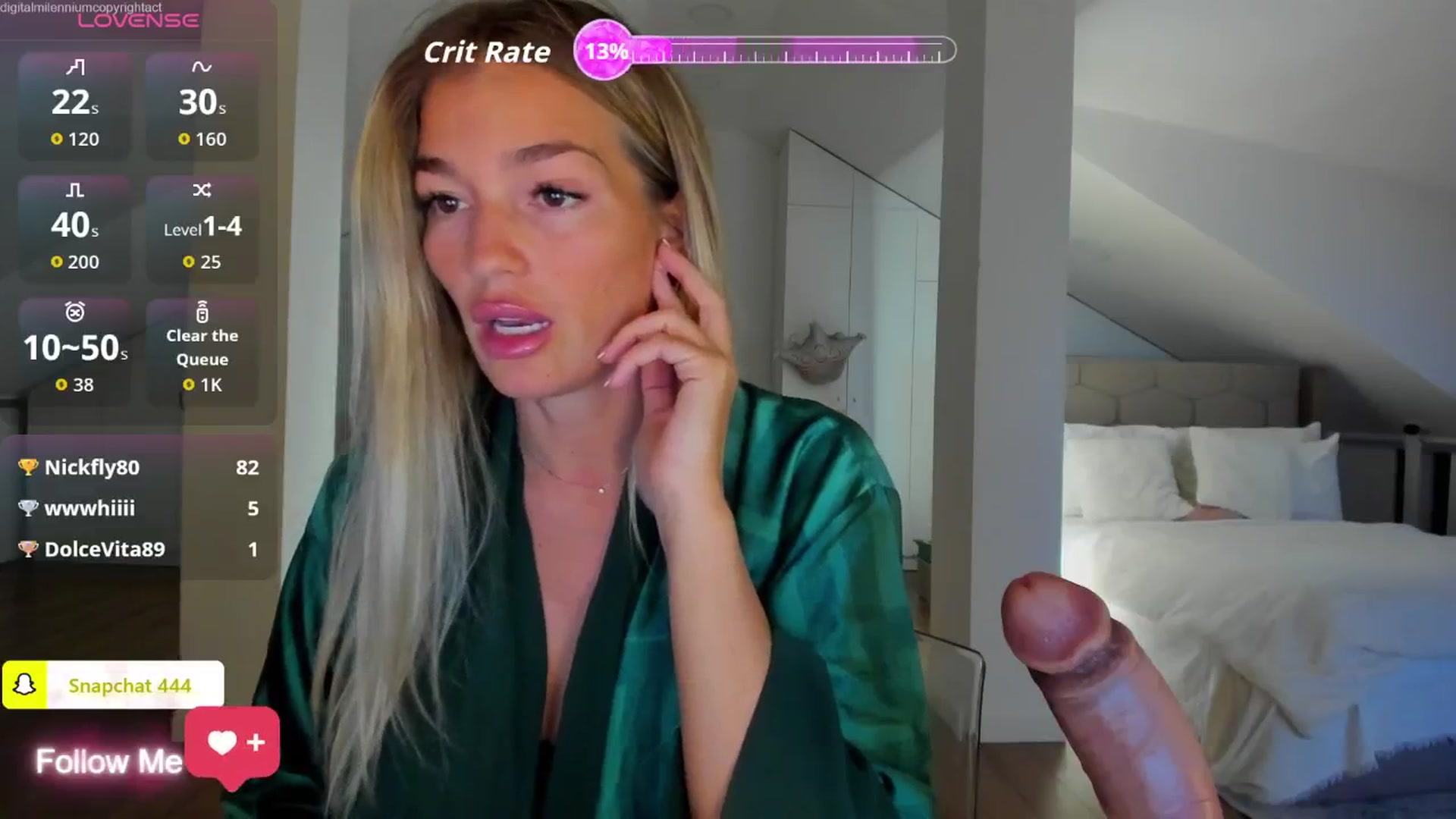 Gallery image thumbnail from Spicyqueen87's myfreecams stream on, 04/21/2026, 02:23 image 14 of 20