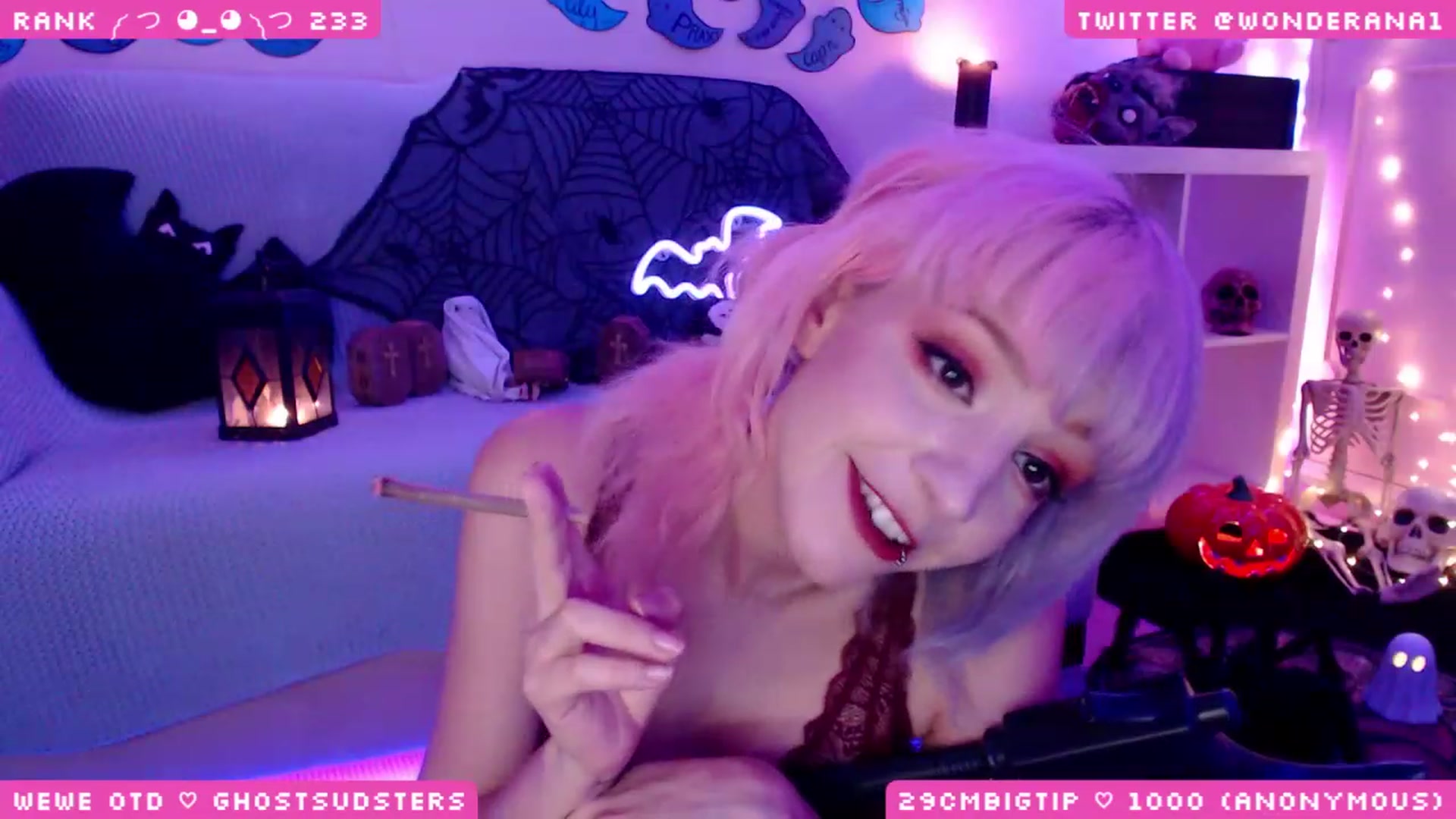 Gallery image thumbnail from SpoopyBish's myfreecams stream on, 10/07/2023, 03:05 image 17 of 20