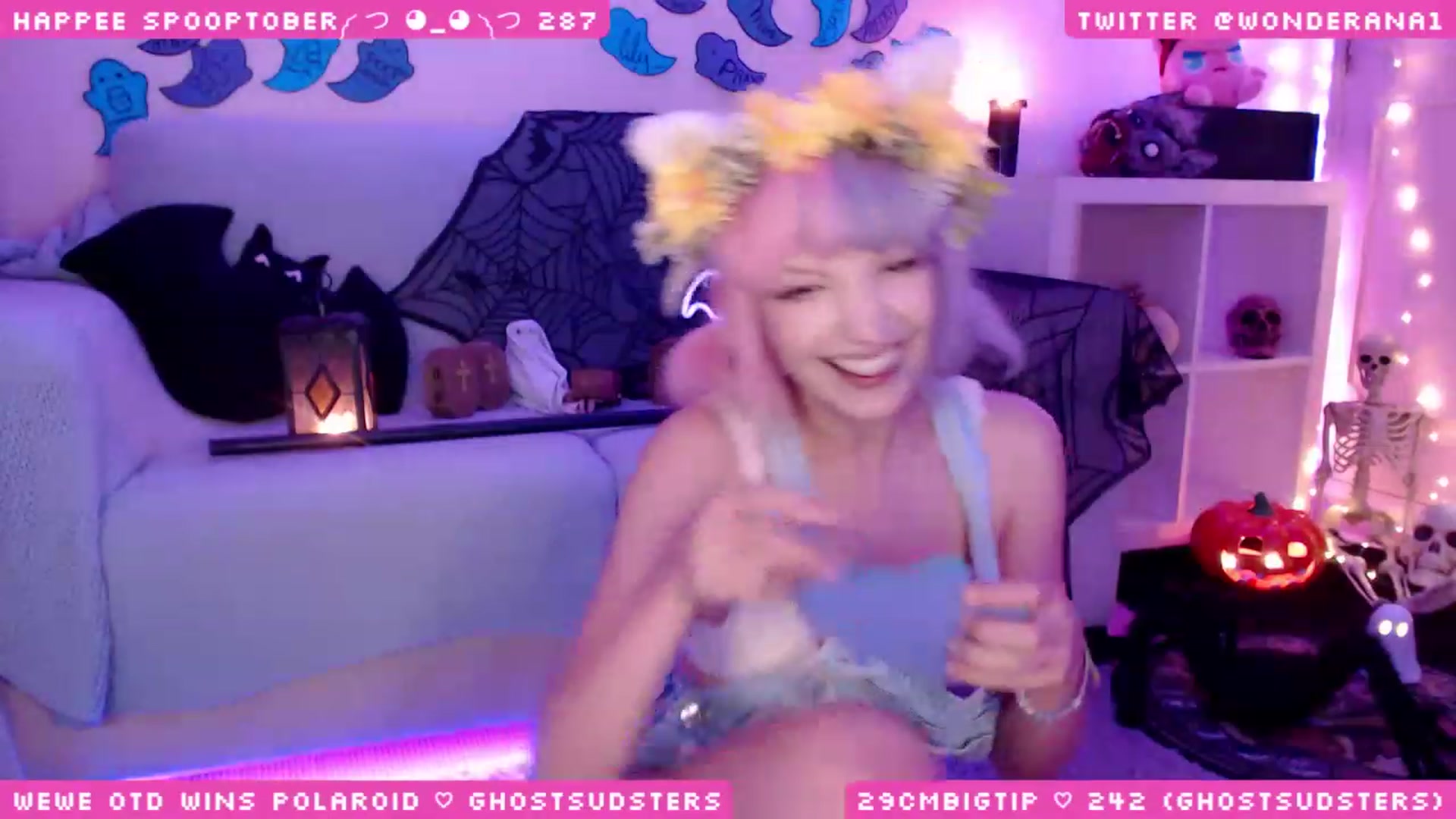 Gallery image thumbnail from SpoopyBish's myfreecams stream on, 10/07/2023, 23:53 image 20 of 20