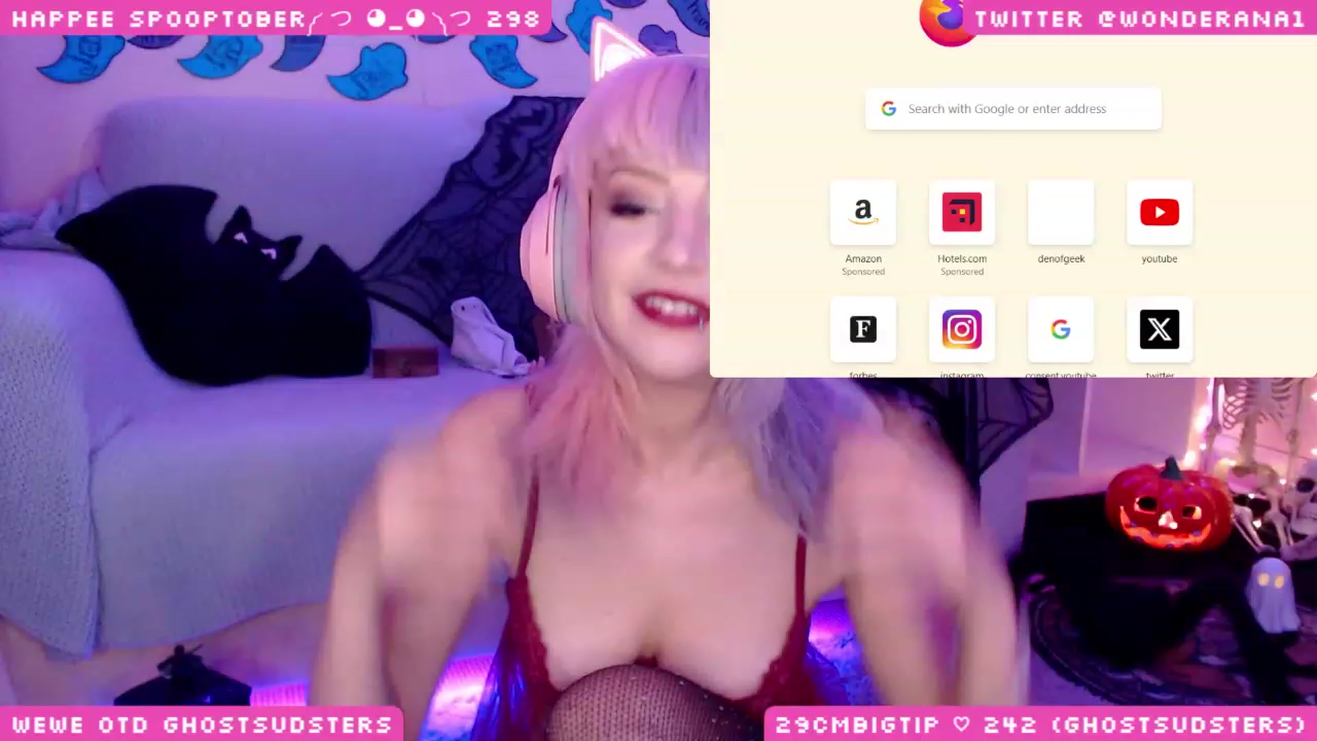 Gallery image thumbnail from SpoopyBish's myfreecams stream on, 10/09/2023, 02:20 image 19 of 20