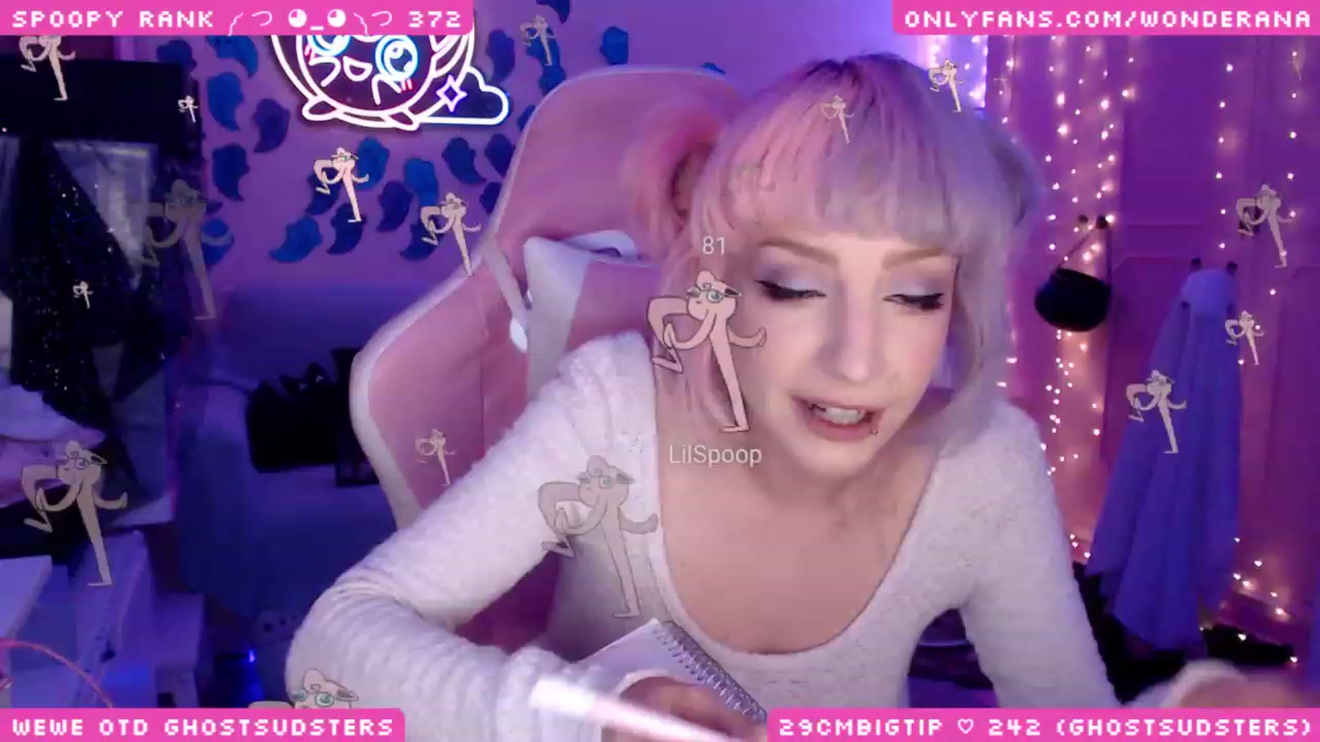 Gallery image thumbnail from SpoopyBish's myfreecams stream on, 10/20/2023, 01:09 image 6 of 20