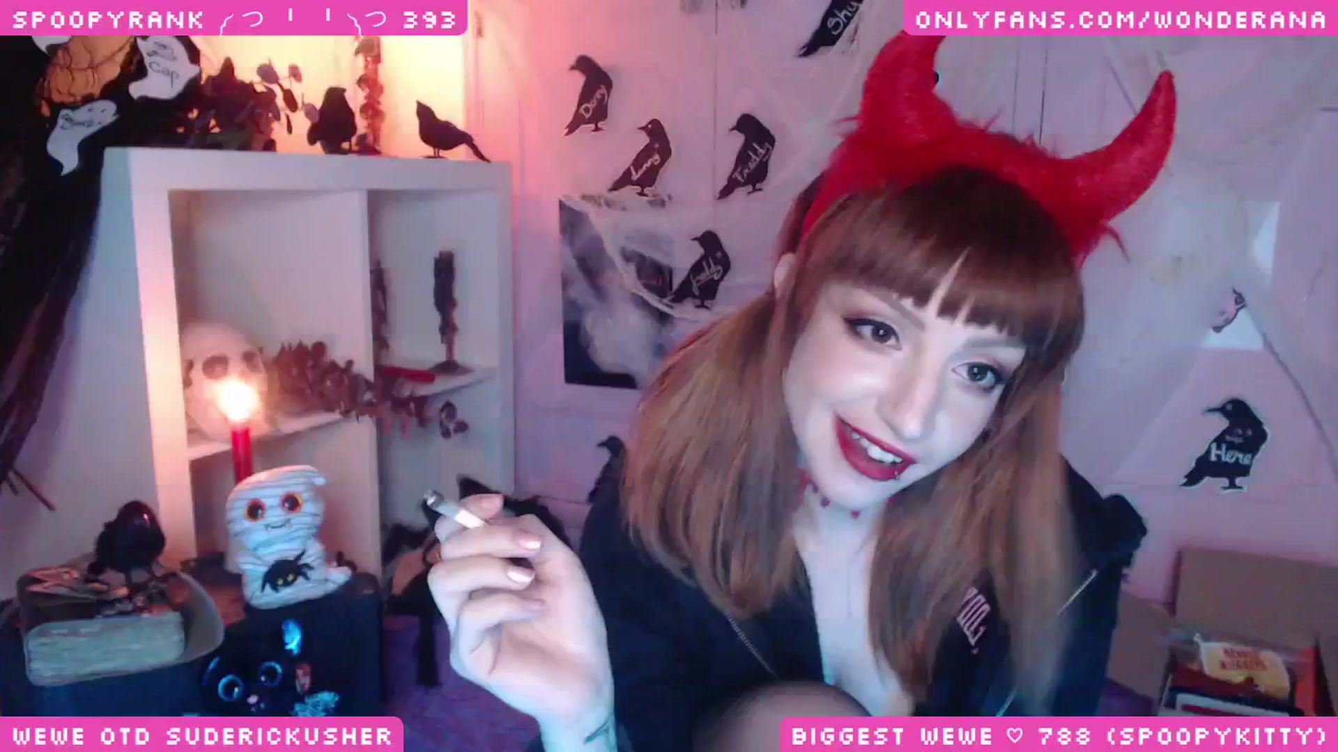 Gallery image thumbnail from SpoopyBish's myfreecams stream on, 10/11/2024, 04:08 image 20 of 20