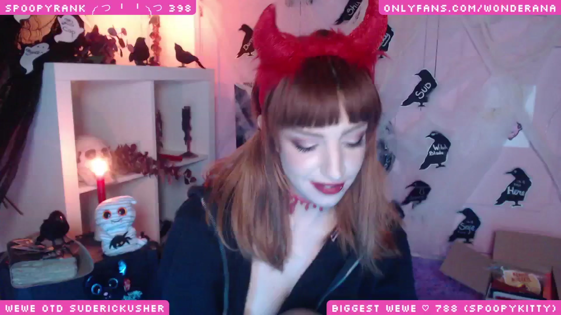 Gallery image thumbnail from SpoopyBish's myfreecams stream on, 10/11/2024, 04:08 image 18 of 20