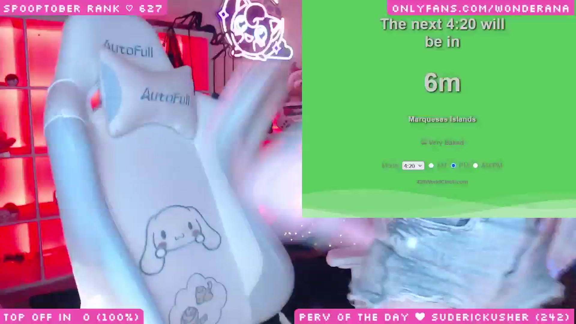 Gallery image thumbnail from SpoopyBish's myfreecams stream on, 10/18/2025, 03:50 image 5 of 20