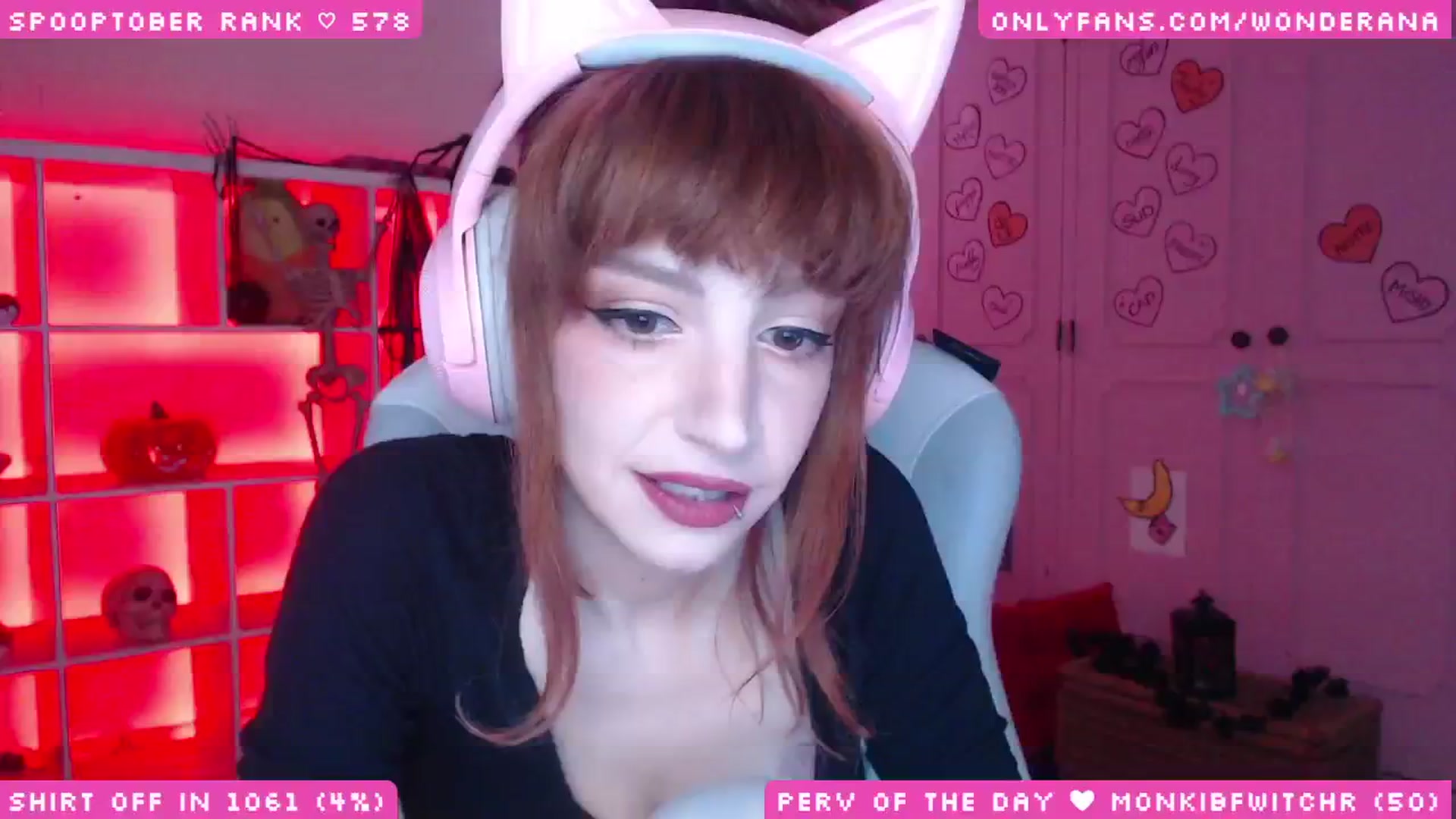 Gallery image thumbnail from SpoopyBish's myfreecams stream on, 10/20/2025, 24:01 image 4 of 20