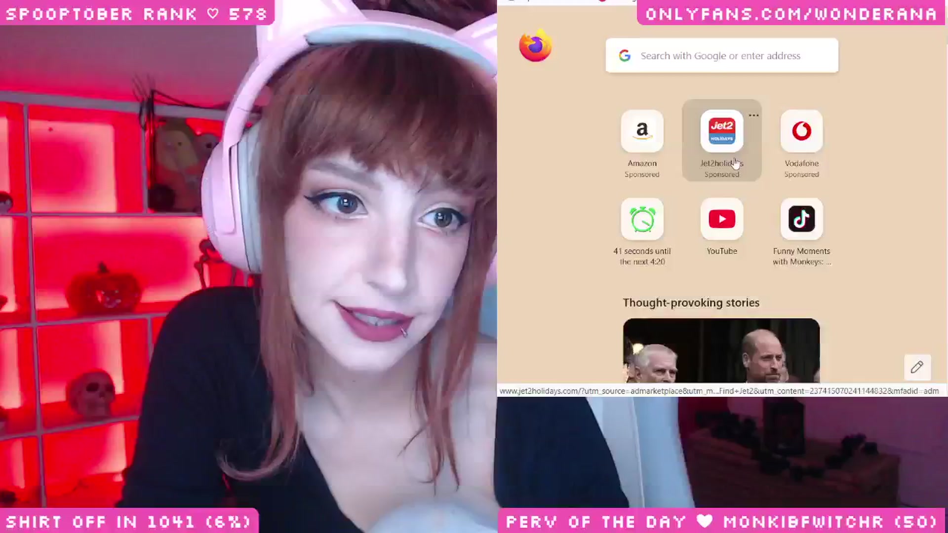 Gallery image thumbnail from SpoopyBish's myfreecams stream on, 10/20/2025, 24:01 image 5 of 20