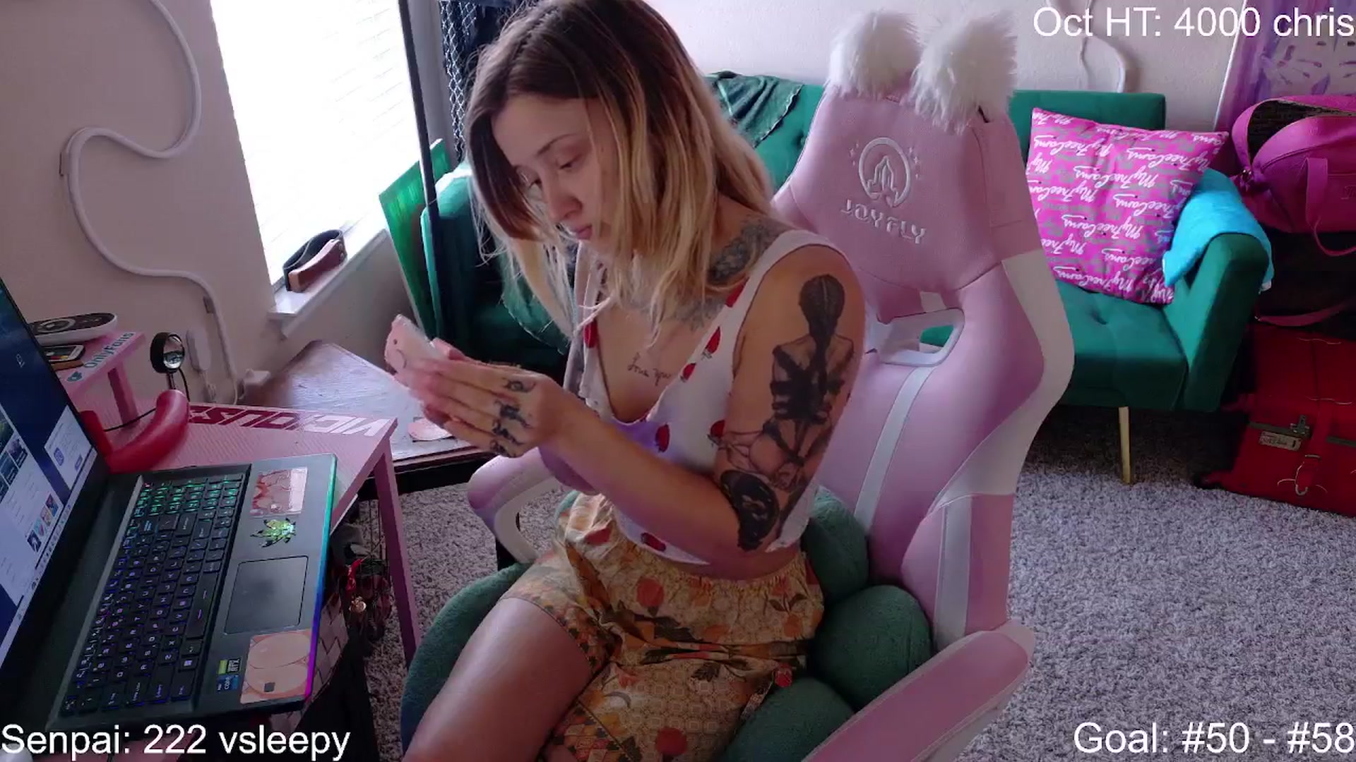 Gallery image thumbnail from SquidVicious's myfreecams stream on, 10/12/2025, 20:29 image 10 of 20