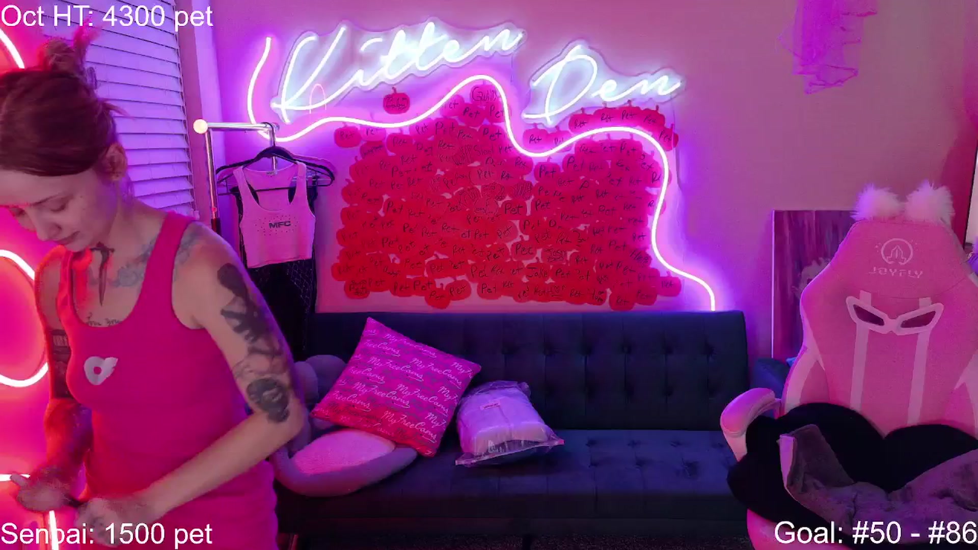 Gallery image thumbnail from SquidVicious's myfreecams stream on, 10/22/2025, 04:02 image 14 of 20
