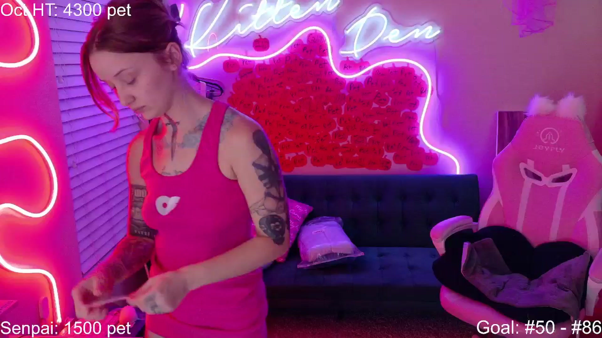 Gallery image thumbnail from SquidVicious's myfreecams stream on, 10/22/2025, 04:02 image 13 of 20