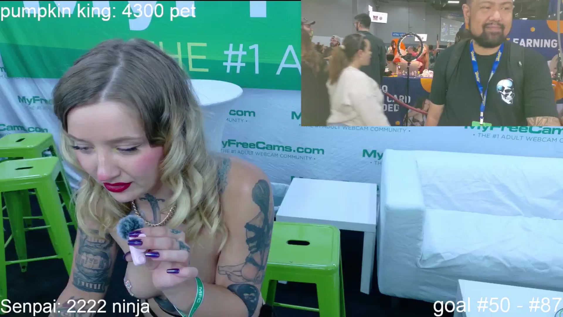 Gallery image thumbnail from SquidVicious's myfreecams stream on, 10/25/2025, 03:01 image 1 of 20