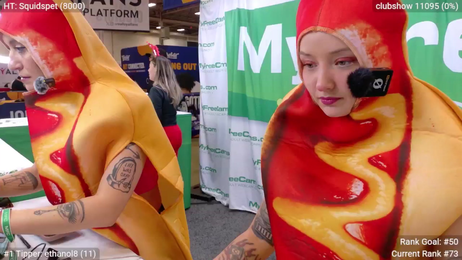 Gallery image thumbnail from SquidVicious's myfreecams stream on, 12/07/2025, 22:48 image 1 of 20
