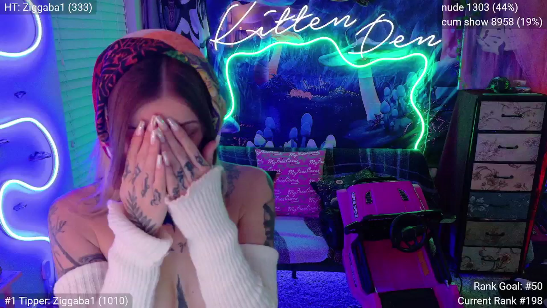 Gallery image thumbnail from SquidVicious's myfreecams stream on, 01/10/2026, 06:02 image 2 of 20