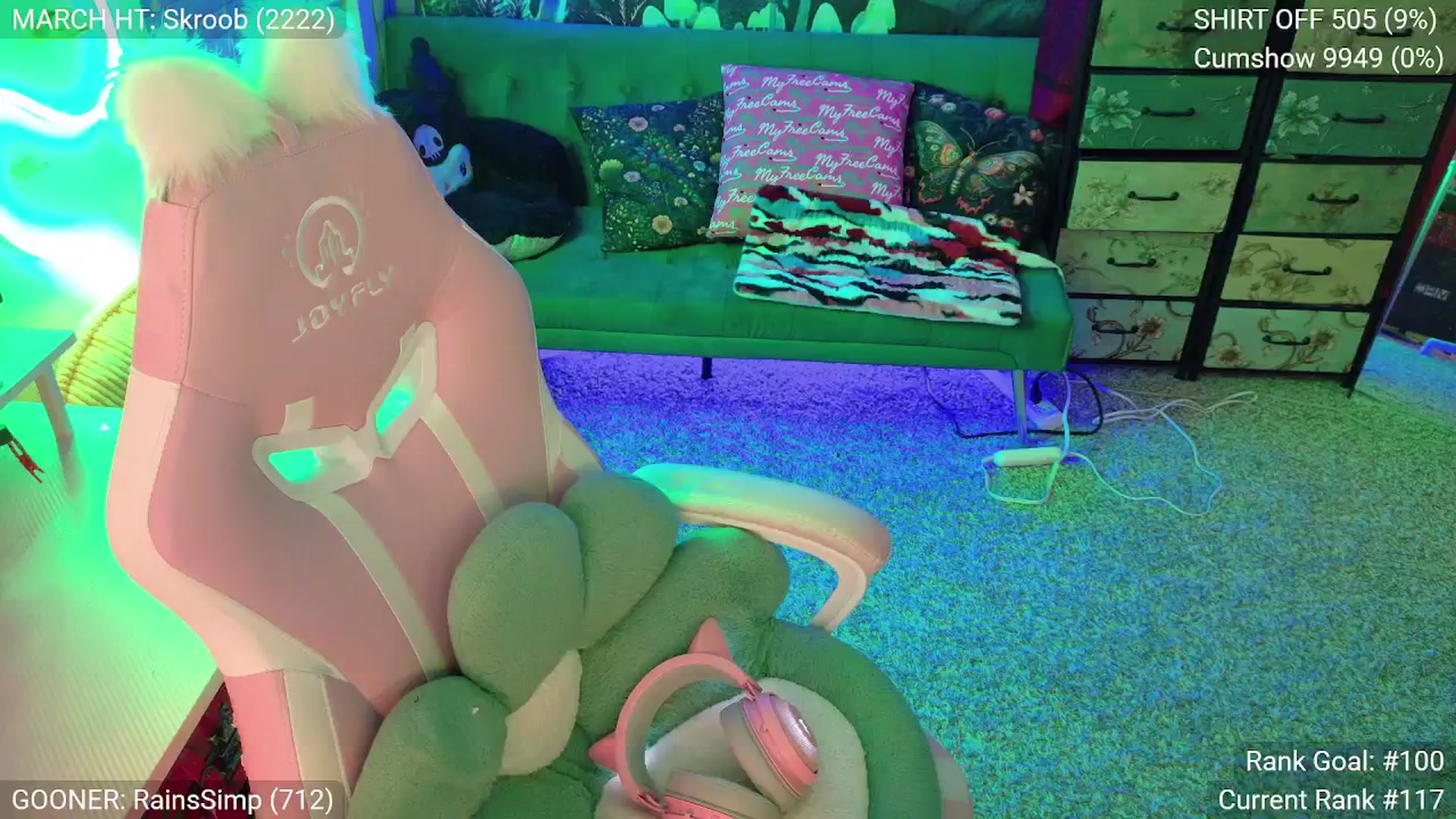 Gallery image thumbnail from SquidVicious's myfreecams stream on, 03/03/2026, 03:28 image 1 of 20
