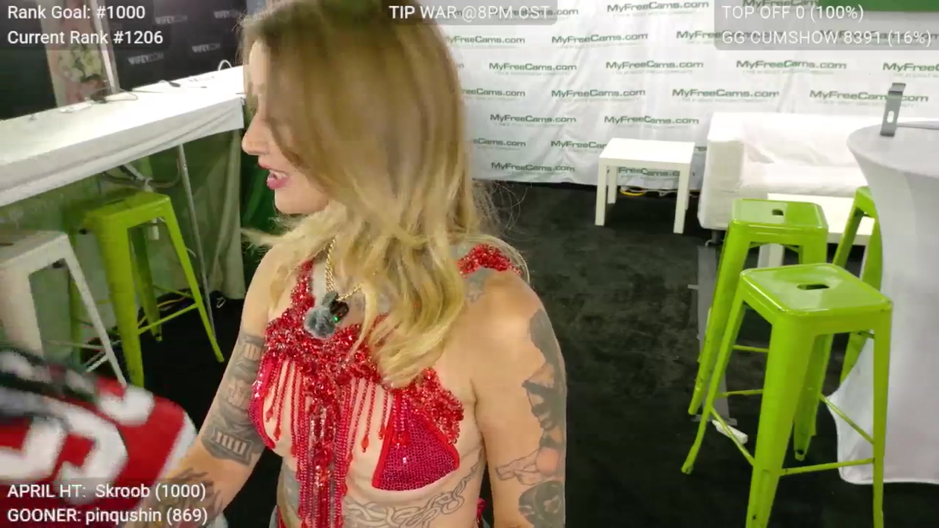 Gallery image thumbnail from SquidVicious's myfreecams stream on, 04/11/2026, 20:09 image 20 of 20