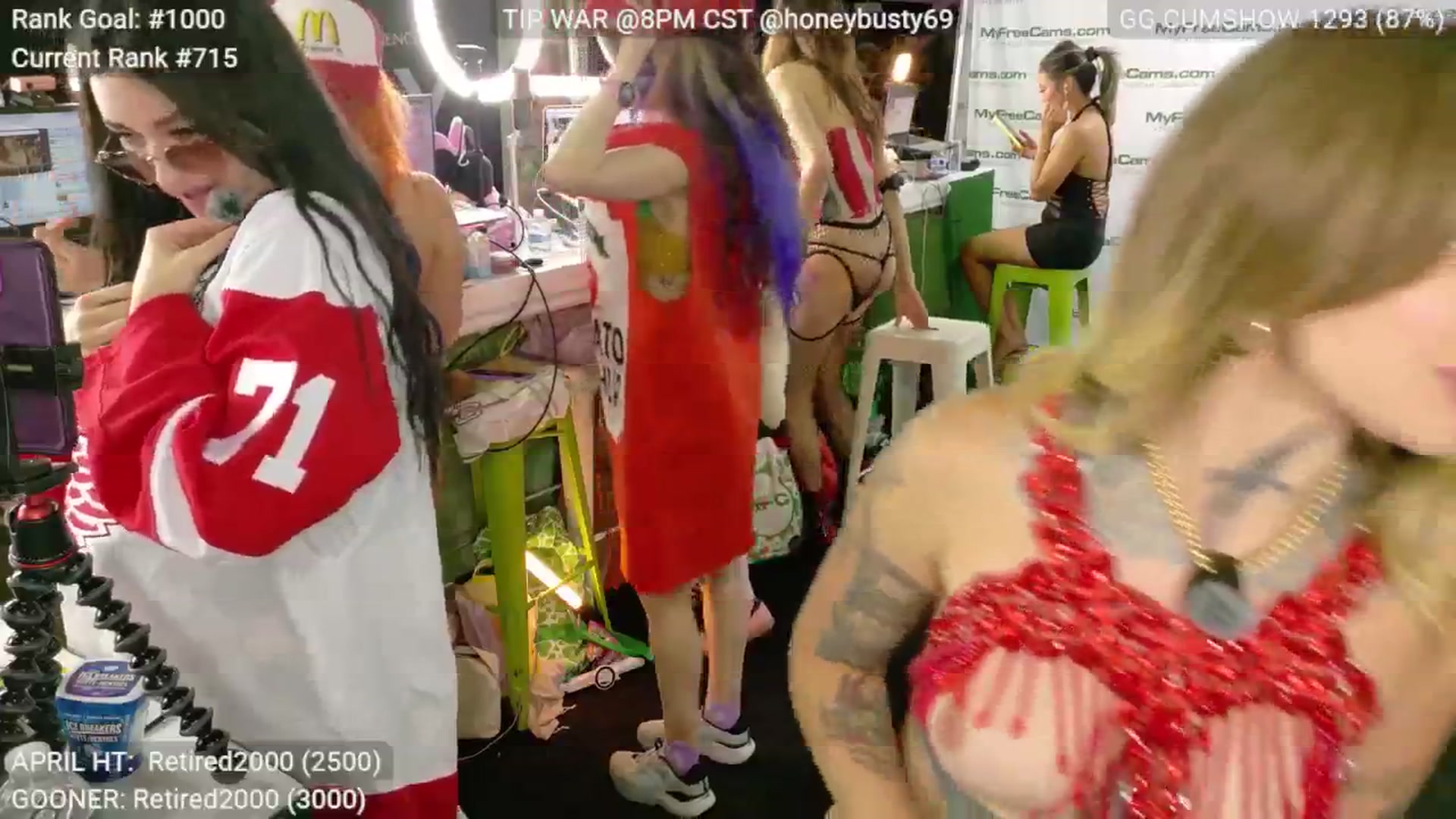 Gallery image thumbnail from SquidVicious's myfreecams stream on, 04/12/2026, 02:51 image 13 of 20