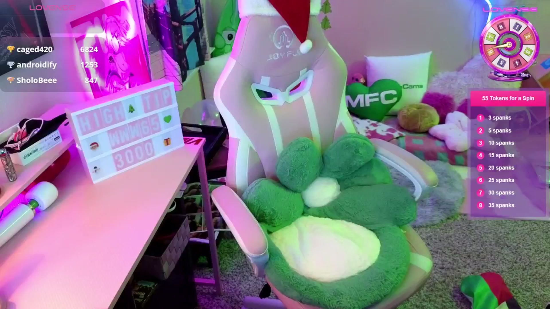 Gallery image thumbnail from Squidvicious9's myfreecams stream on, 12/25/2024, 05:48 image 16 of 20