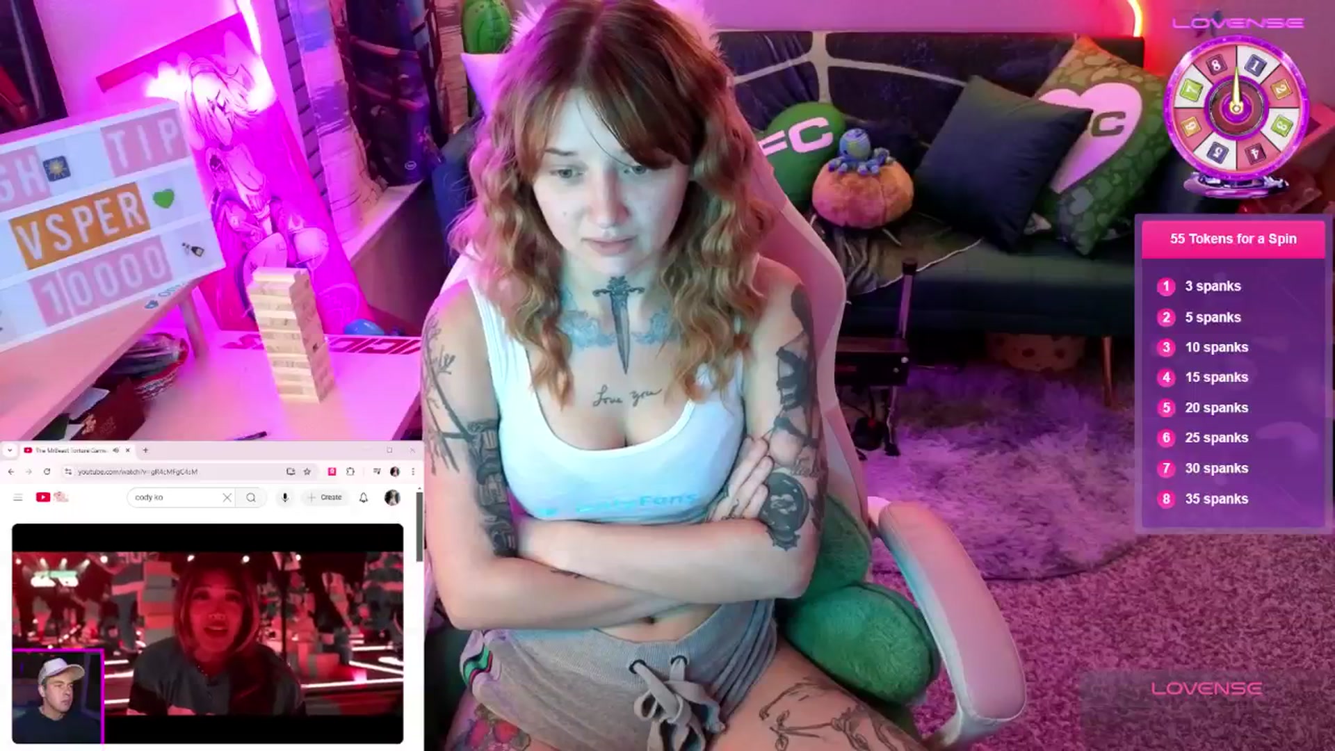 Gallery image thumbnail from Squidvicious9's myfreecams stream on, 02/09/2025, 06:03 image 4 of 20