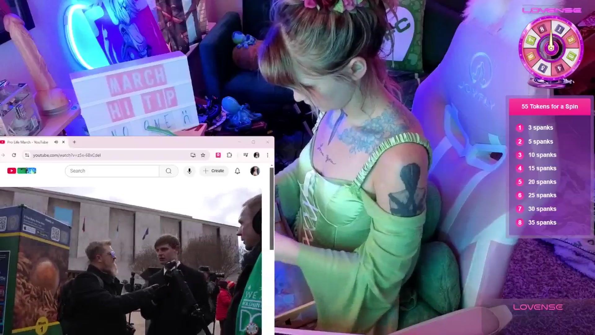 Gallery image thumbnail from Squidvicious9's myfreecams stream on, 03/03/2025, 04:36 image 3 of 20