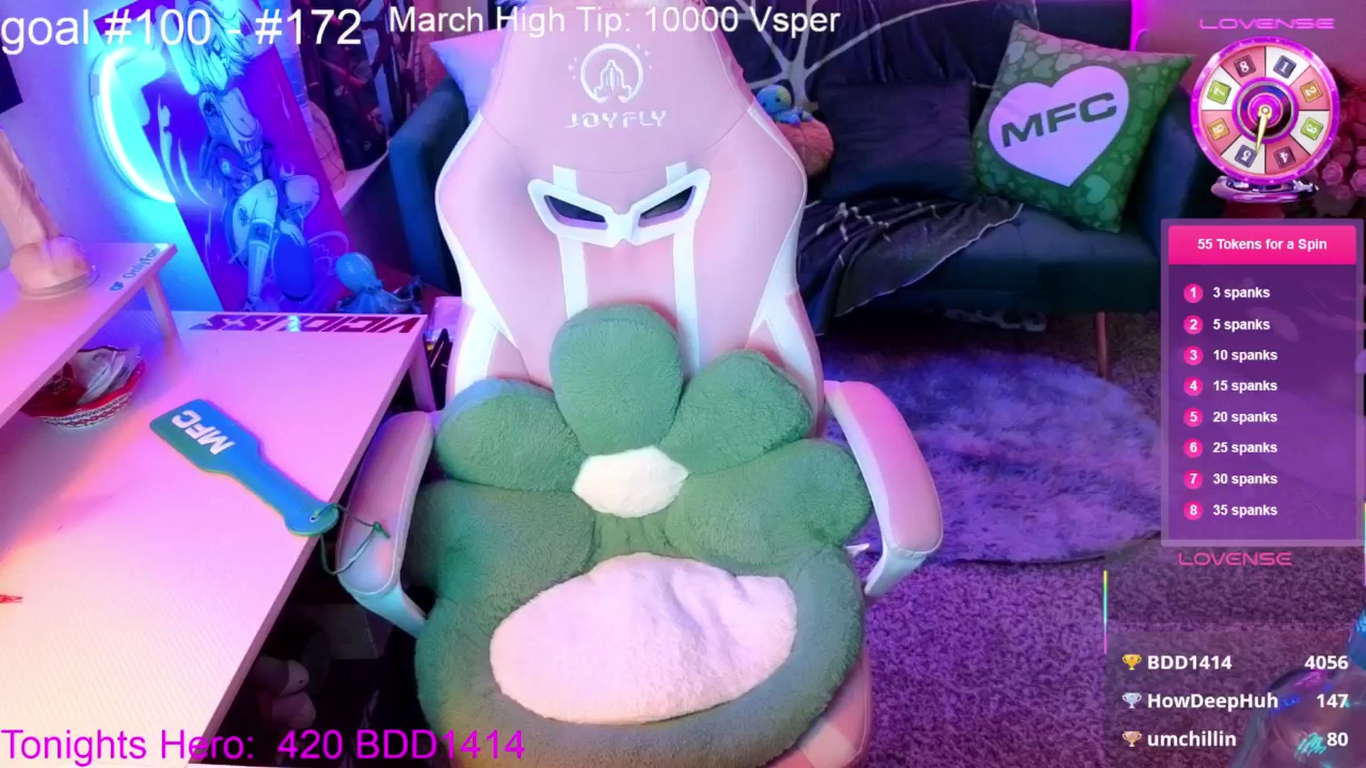 Gallery image thumbnail from Squidvicious9's myfreecams stream on, 03/09/2025, 05:41 image 12 of 20