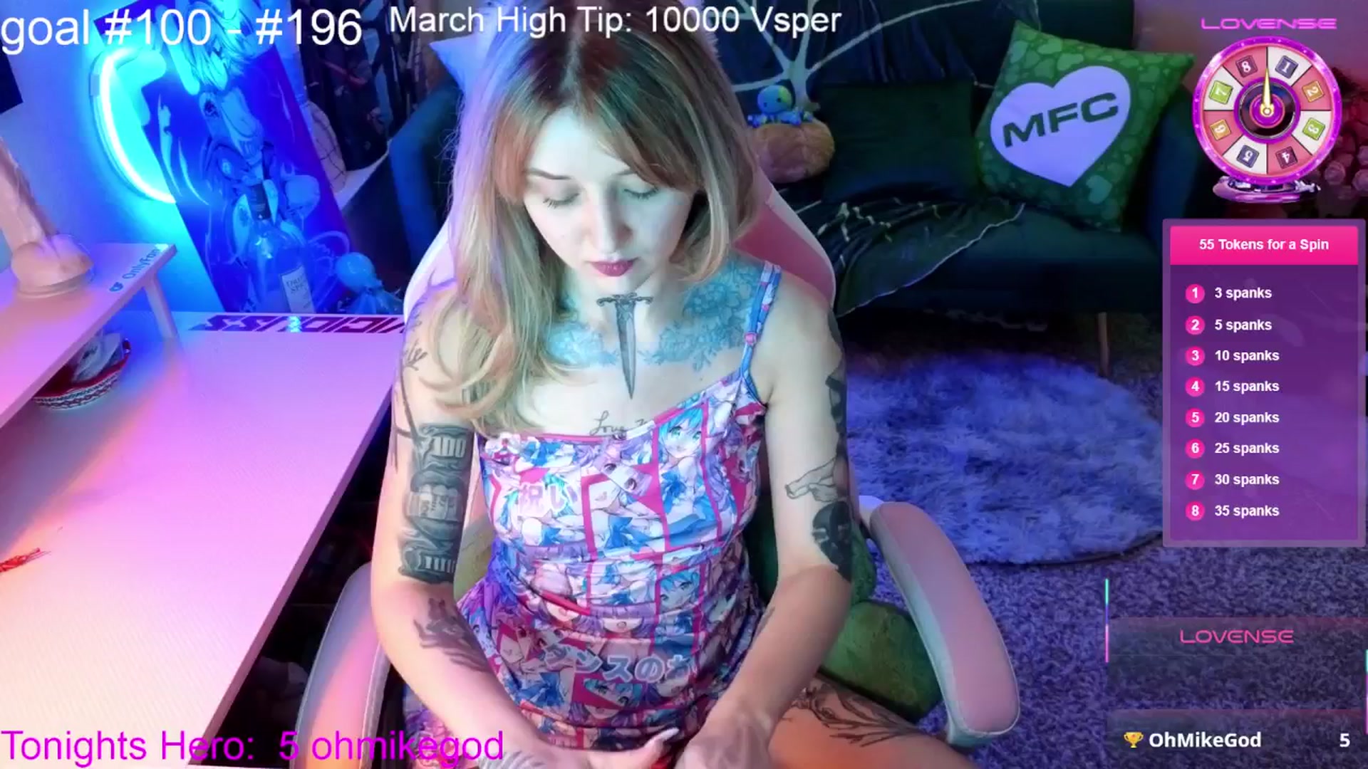 Gallery image thumbnail from Squidvicious9's myfreecams stream on, 03/09/2025, 05:41 image 3 of 20