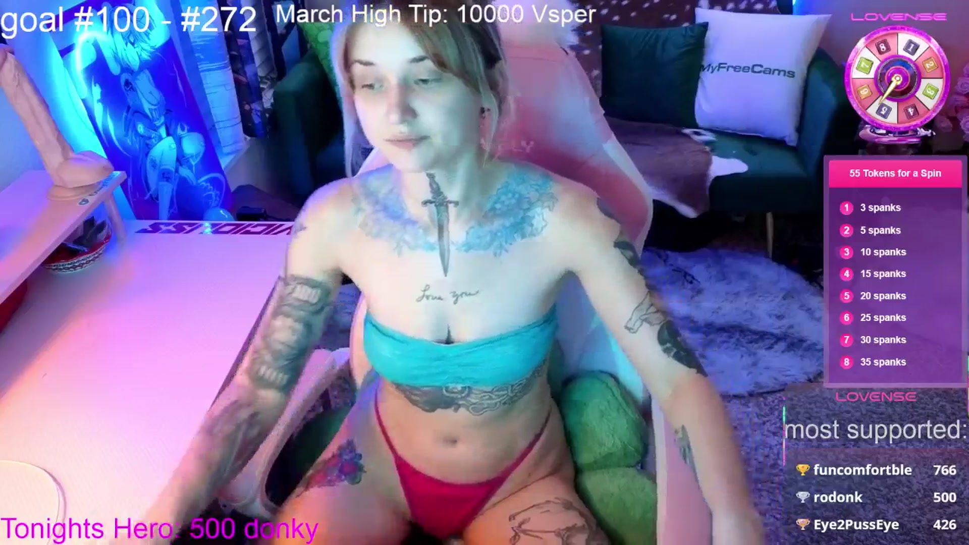 Gallery image thumbnail from Squidvicious9's myfreecams stream on, 03/17/2025, 06:19 image 11 of 20
