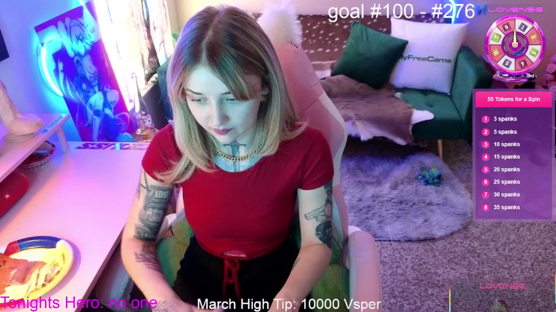 Gallery image thumbnail from Squidvicious9's myfreecams stream on, 03/22/2025, 02:03 image 1 of 20