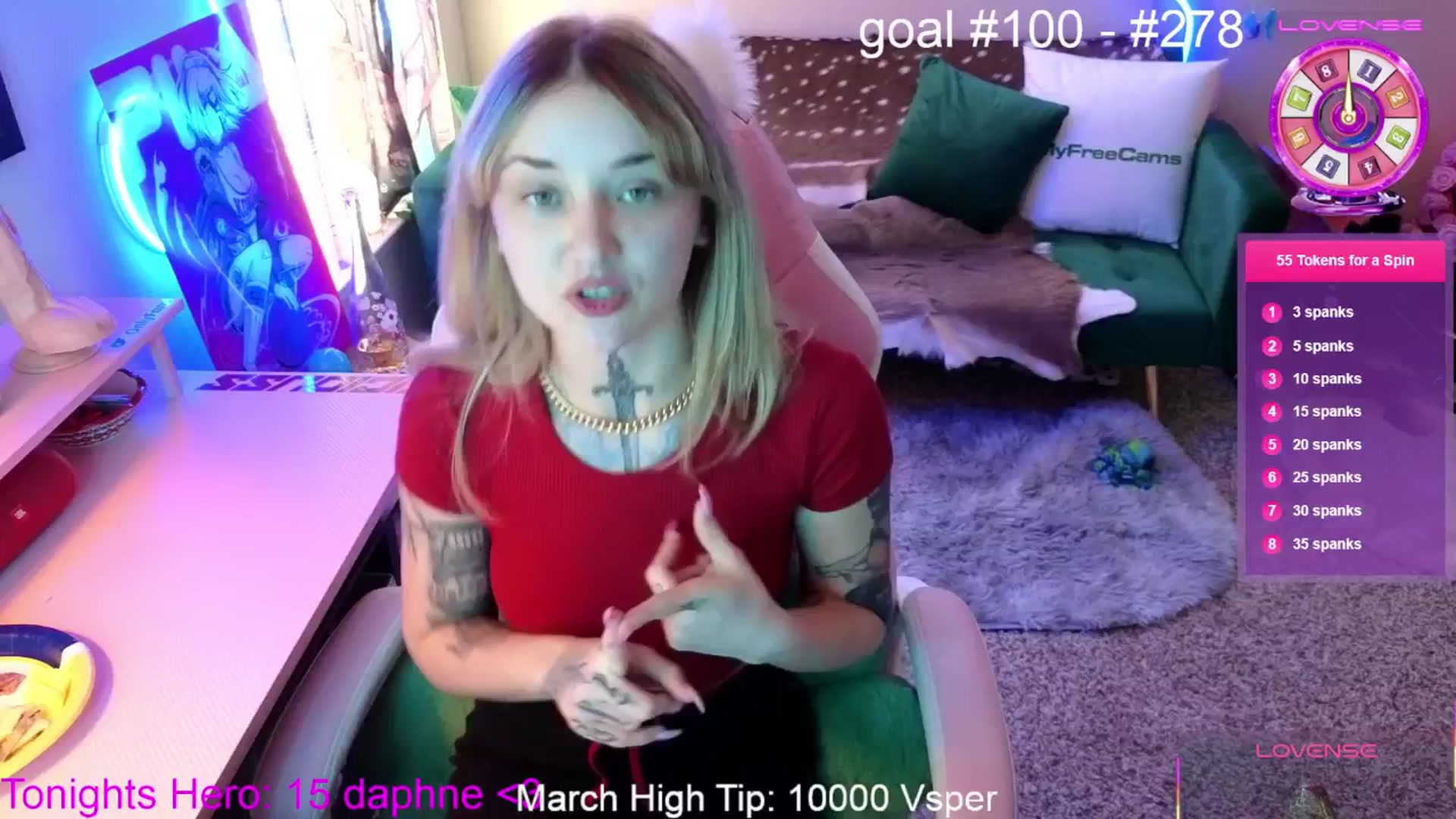 Gallery image thumbnail from Squidvicious9's myfreecams stream on, 03/22/2025, 02:03 image 4 of 20