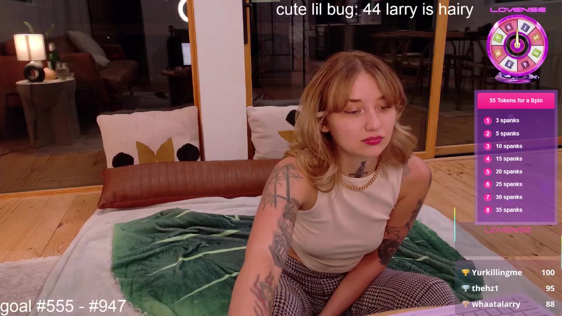 Gallery image thumbnail from Squidvicious9's myfreecams stream on, 04/19/2025, 04:02 image 4 of 20
