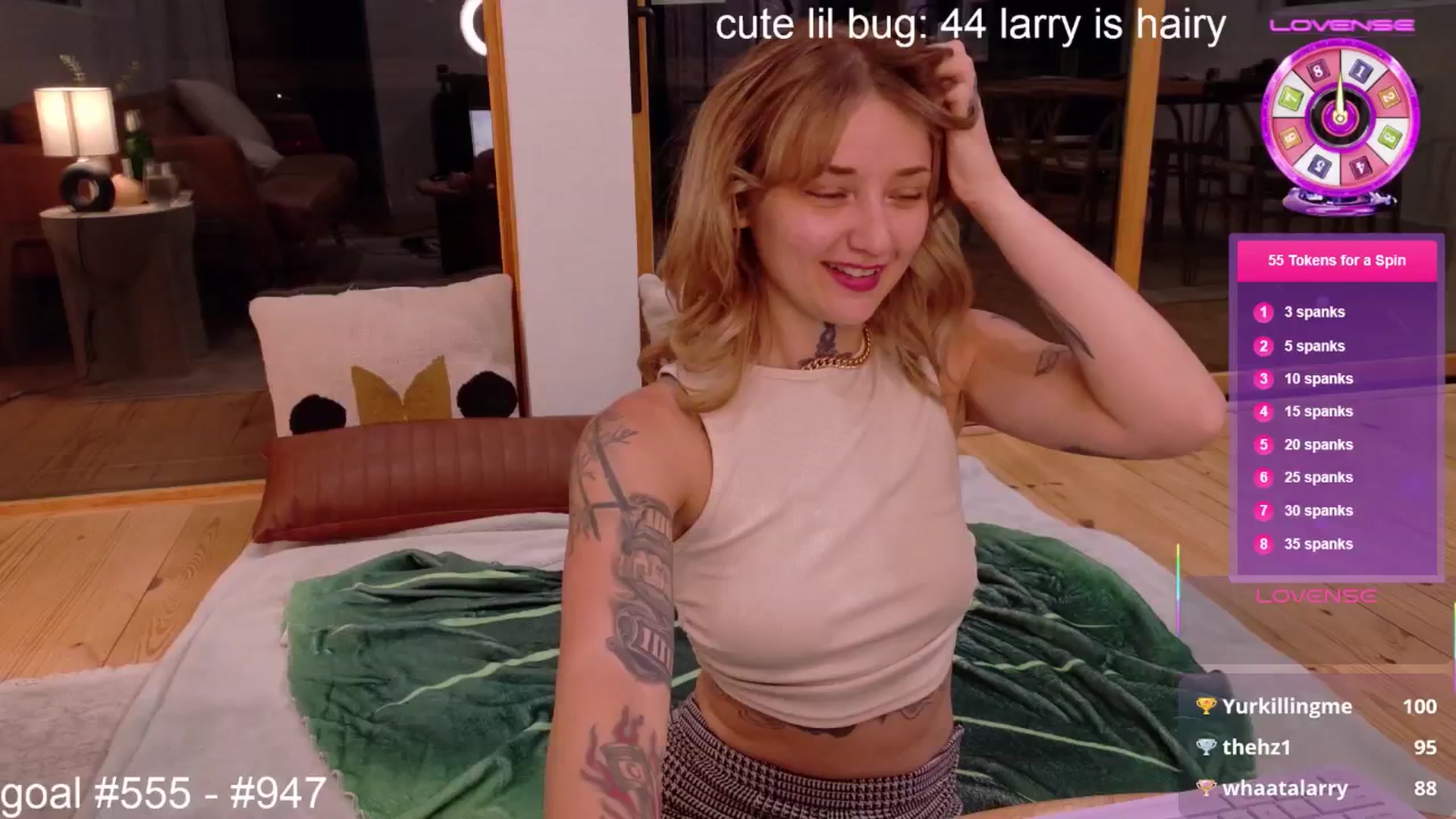 Gallery image thumbnail from Squidvicious9's myfreecams stream on, 04/19/2025, 04:02 image 6 of 20