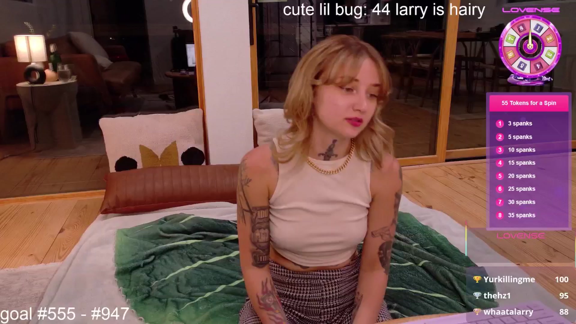 Gallery image thumbnail from Squidvicious9's myfreecams stream on, 04/19/2025, 04:02 image 5 of 20