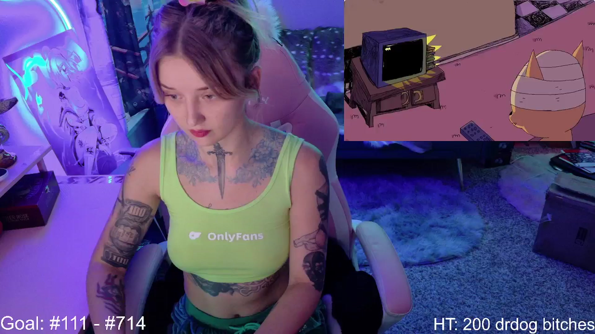 Gallery image thumbnail from Squidvicious9's myfreecams stream on, 06/03/2025, 06:06 image 2 of 20