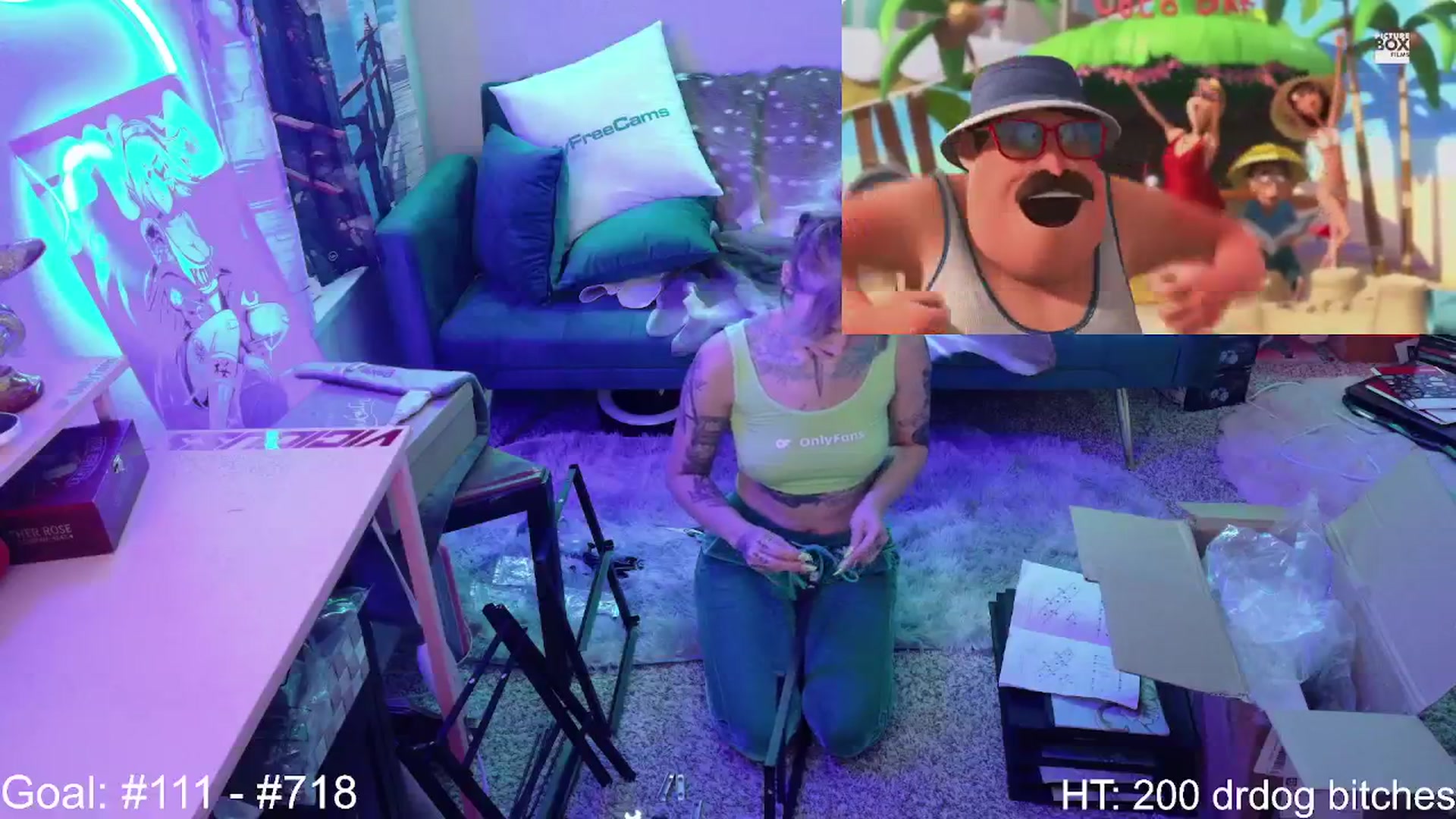 Gallery image thumbnail from Squidvicious9's myfreecams stream on, 06/03/2025, 06:06 image 4 of 20