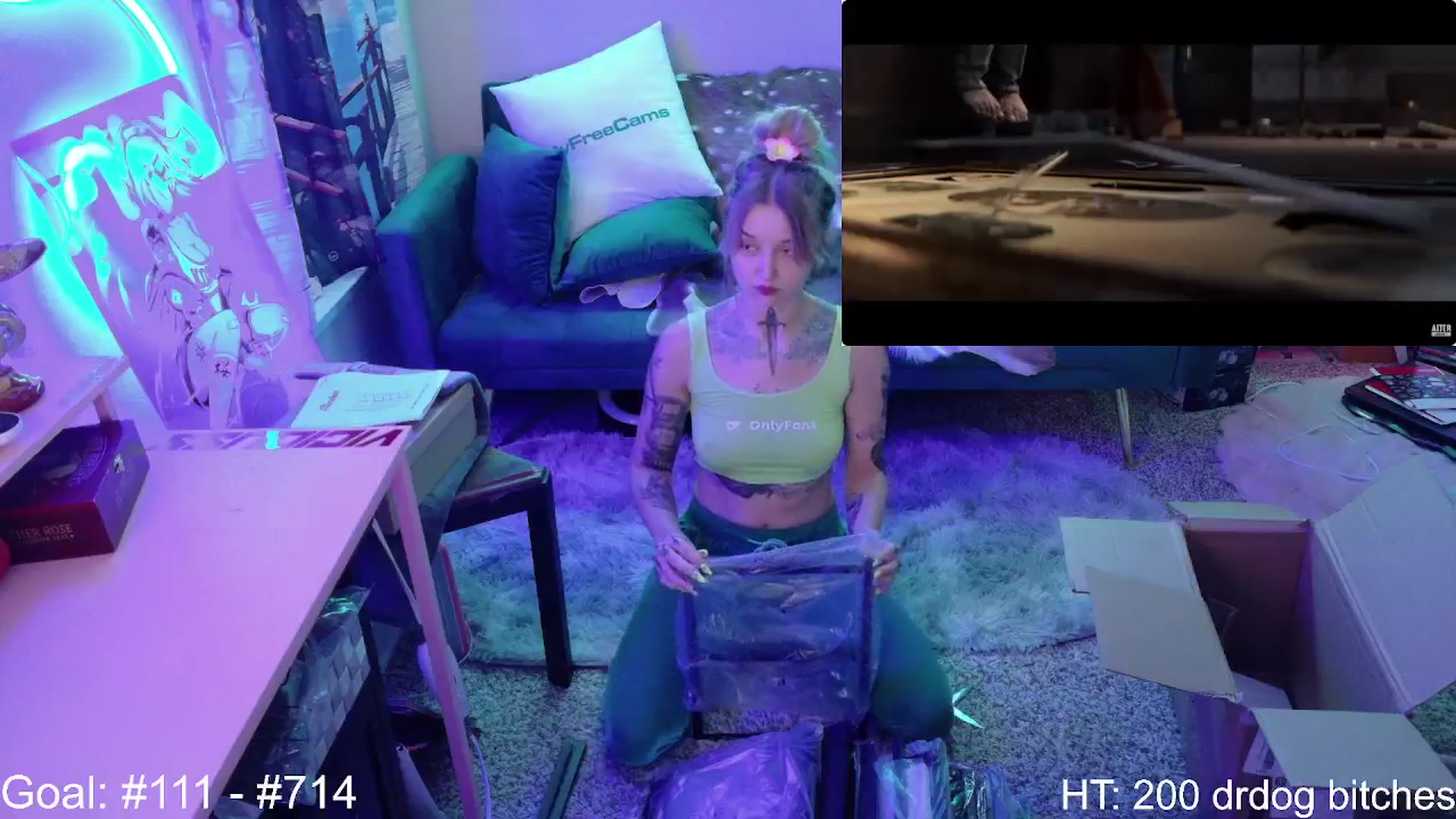 Gallery image thumbnail from Squidvicious9's myfreecams stream on, 06/03/2025, 06:06 image 3 of 20