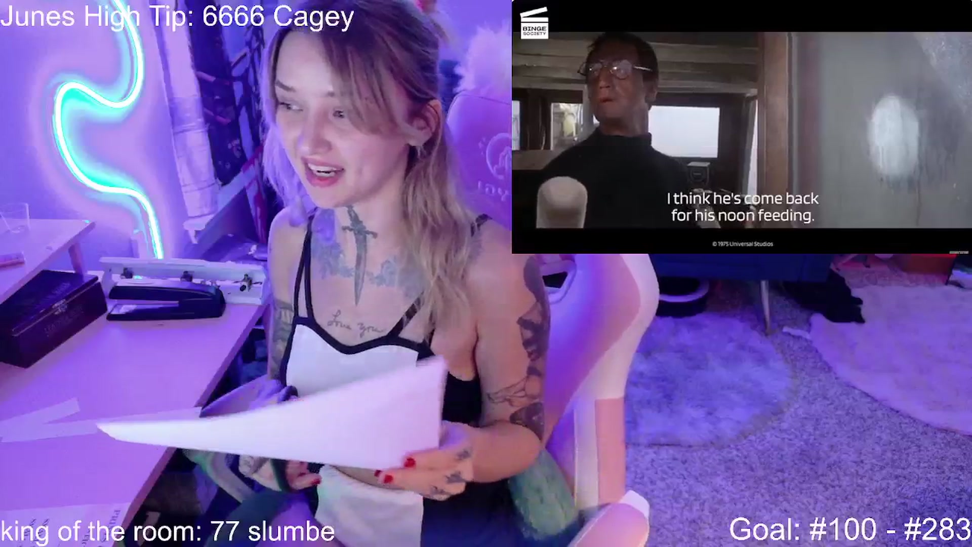 Gallery image thumbnail from Squidvicious9's myfreecams stream on, 06/09/2025, 05:56 image 9 of 20