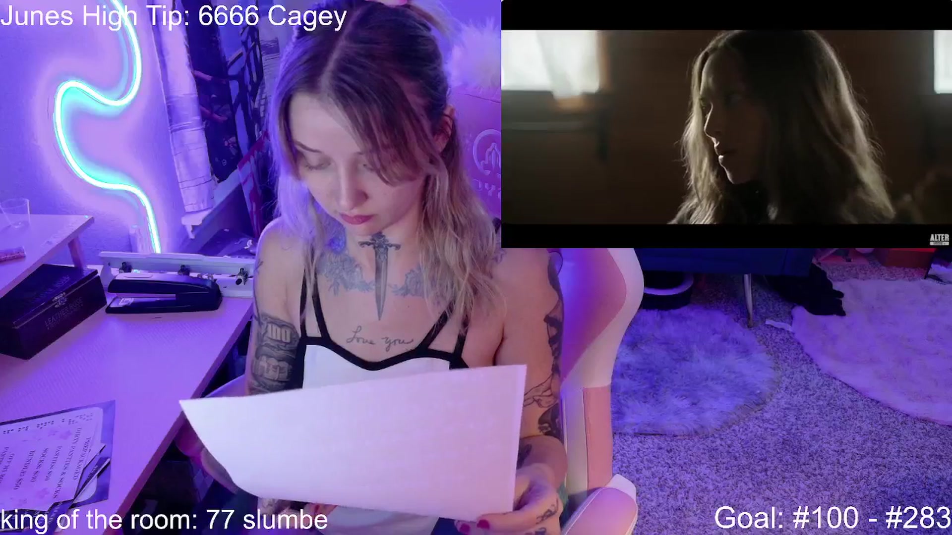 Gallery image thumbnail from Squidvicious9's myfreecams stream on, 06/09/2025, 05:56 image 11 of 20