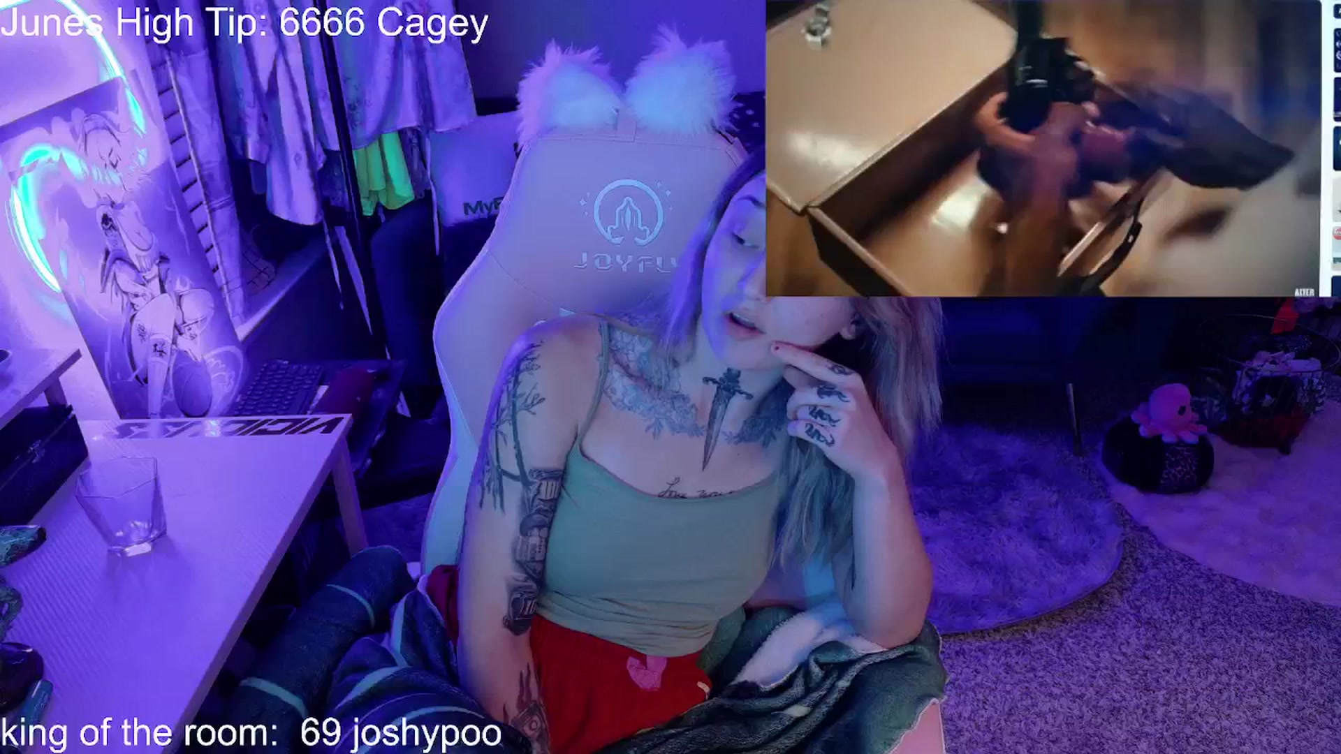 Gallery image thumbnail from Squidvicious9's myfreecams stream on, 06/25/2025, 05:07 image 20 of 20