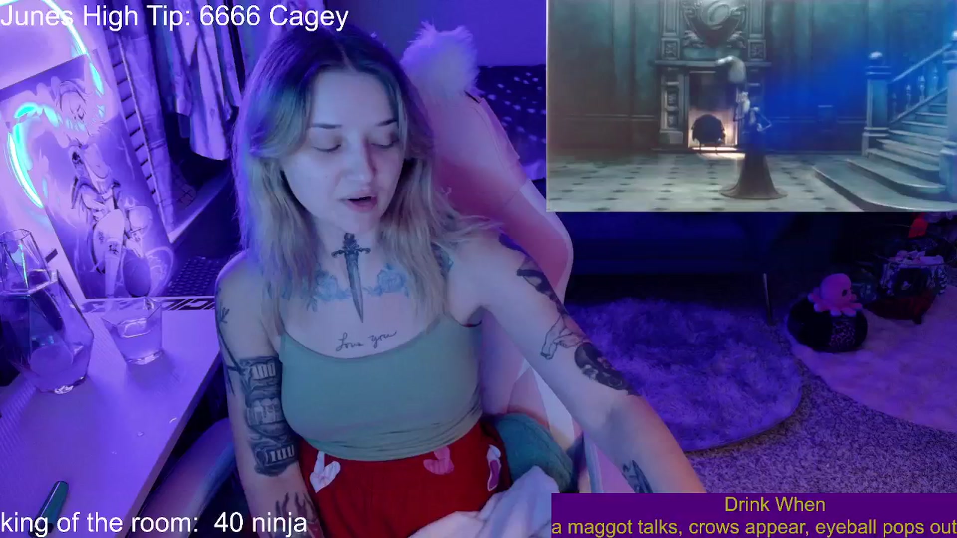Gallery image thumbnail from Squidvicious9's myfreecams stream on, 06/25/2025, 05:07 image 5 of 20