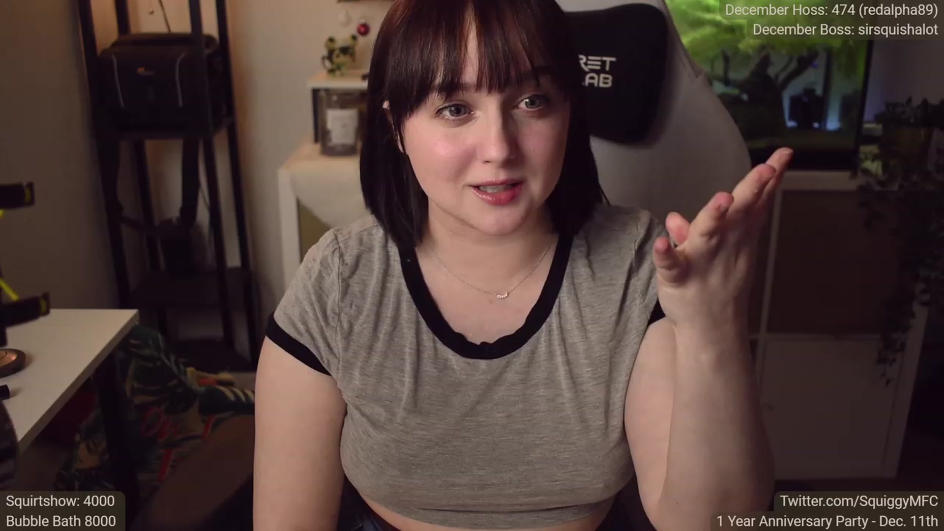 Gallery image thumbnail from Squiggy's myfreecams stream on, 12/09/2022, 05:16 image 4 of 20