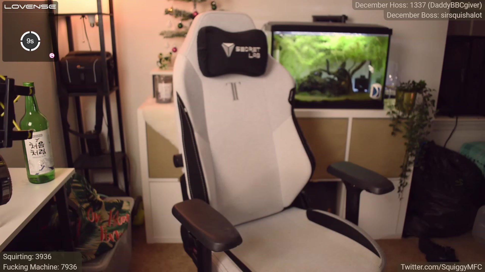 Gallery image thumbnail from Squiggy's myfreecams stream on, 12/19/2022, 05:59 image 1 of 20