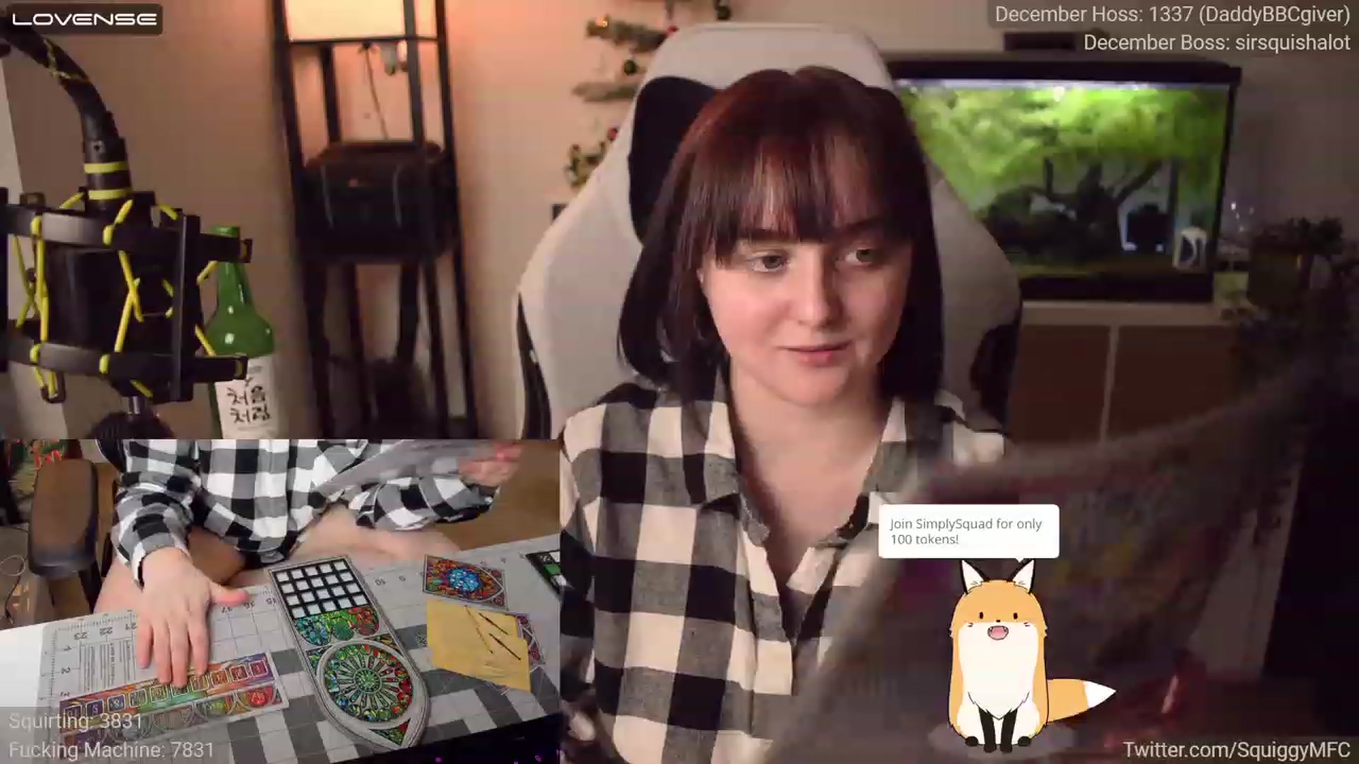 Gallery image thumbnail from Squiggy's myfreecams stream on, 12/19/2022, 05:59 image 4 of 20